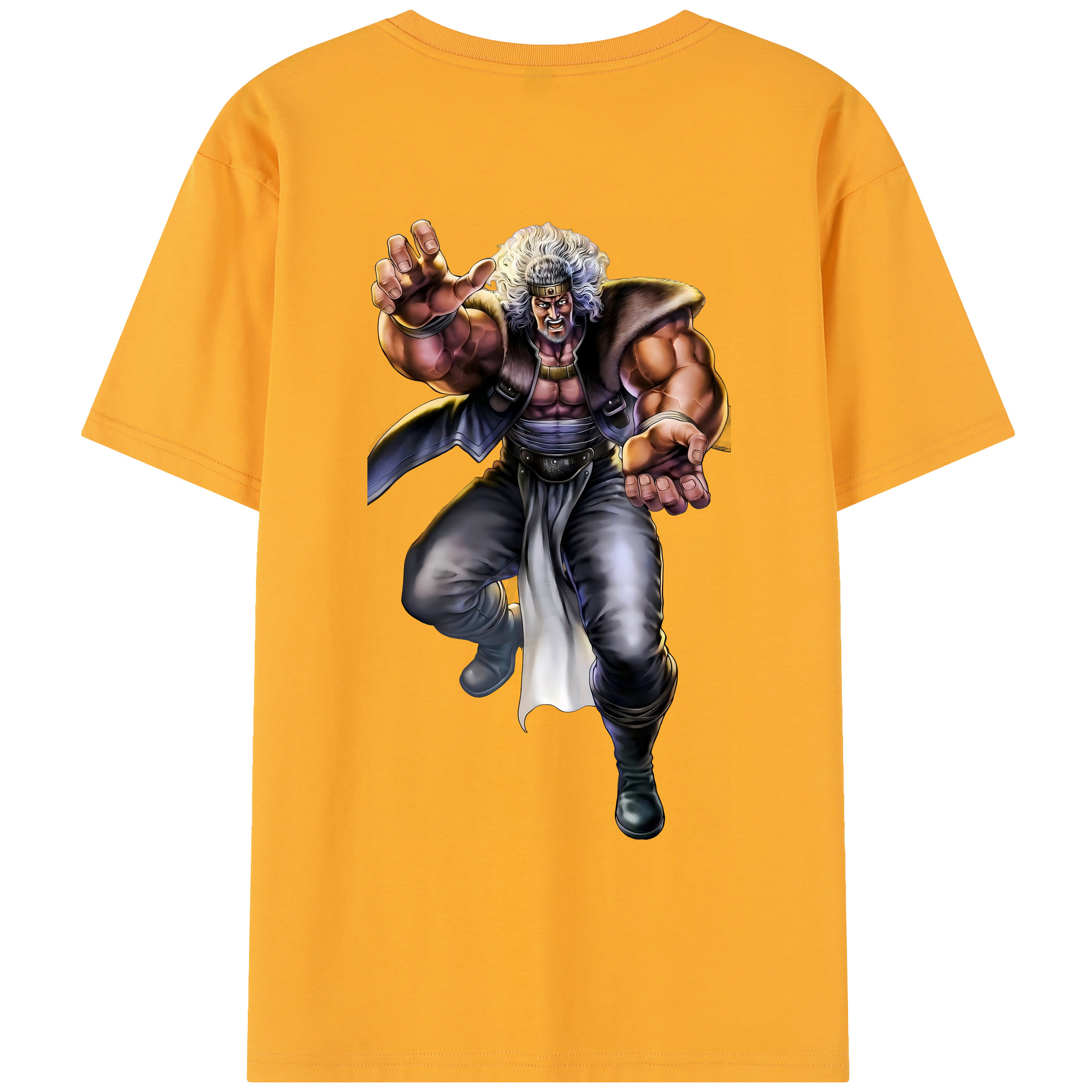 （画像用） 北斗の拳 Fist of the North Star レディース半袖Tシャツ(バックプリント)
