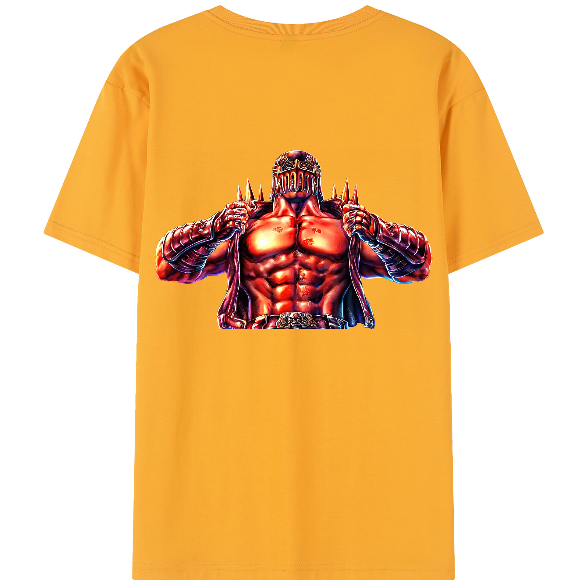 （画像用） 北斗の拳 Fist of the North Star レディース半袖Tシャツ(バックプリント)