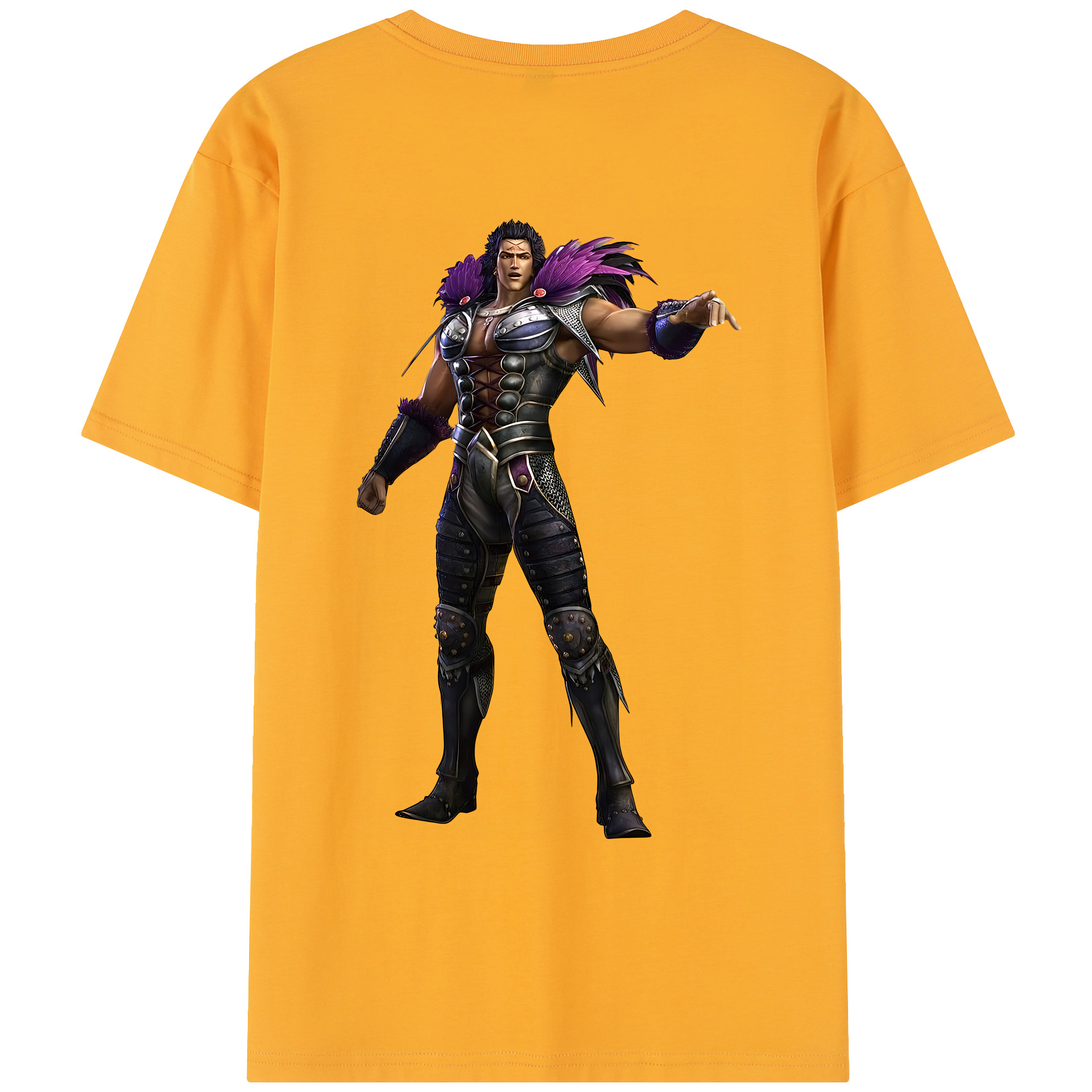 （画像用） 北斗の拳 Fist of the North Star レディース半袖Tシャツ(バックプリント)