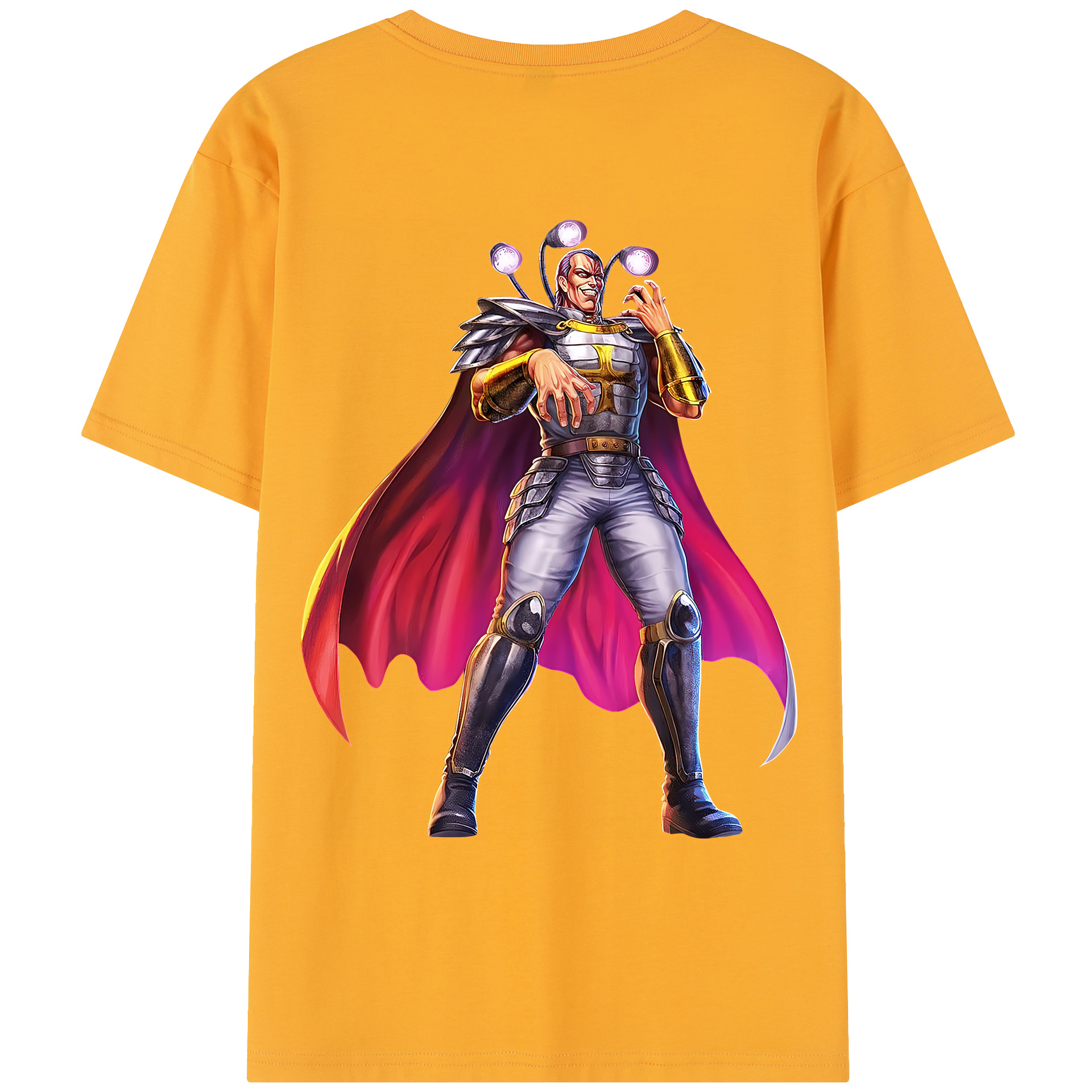 （画像用） 北斗の拳 Fist of the North Star レディース半袖Tシャツ(バックプリント)