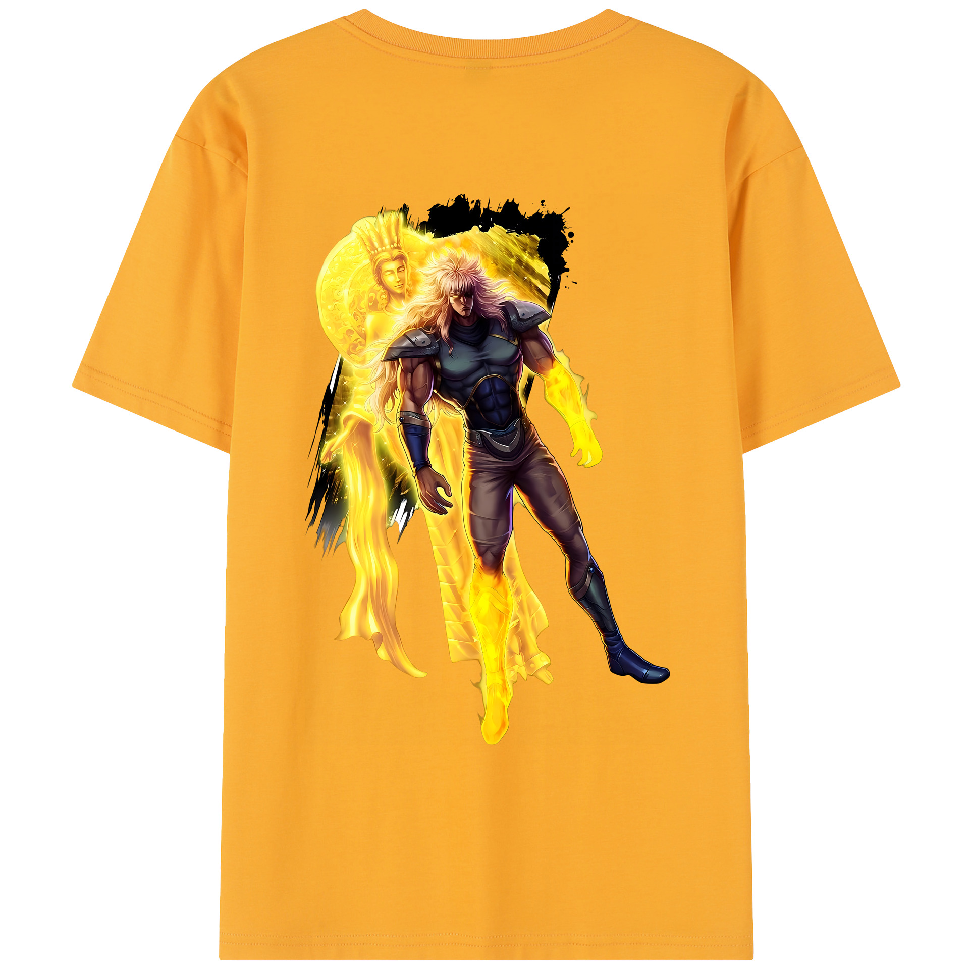 （画像用） 北斗の拳 Fist of the North Star レディース半袖Tシャツ(バックプリント)