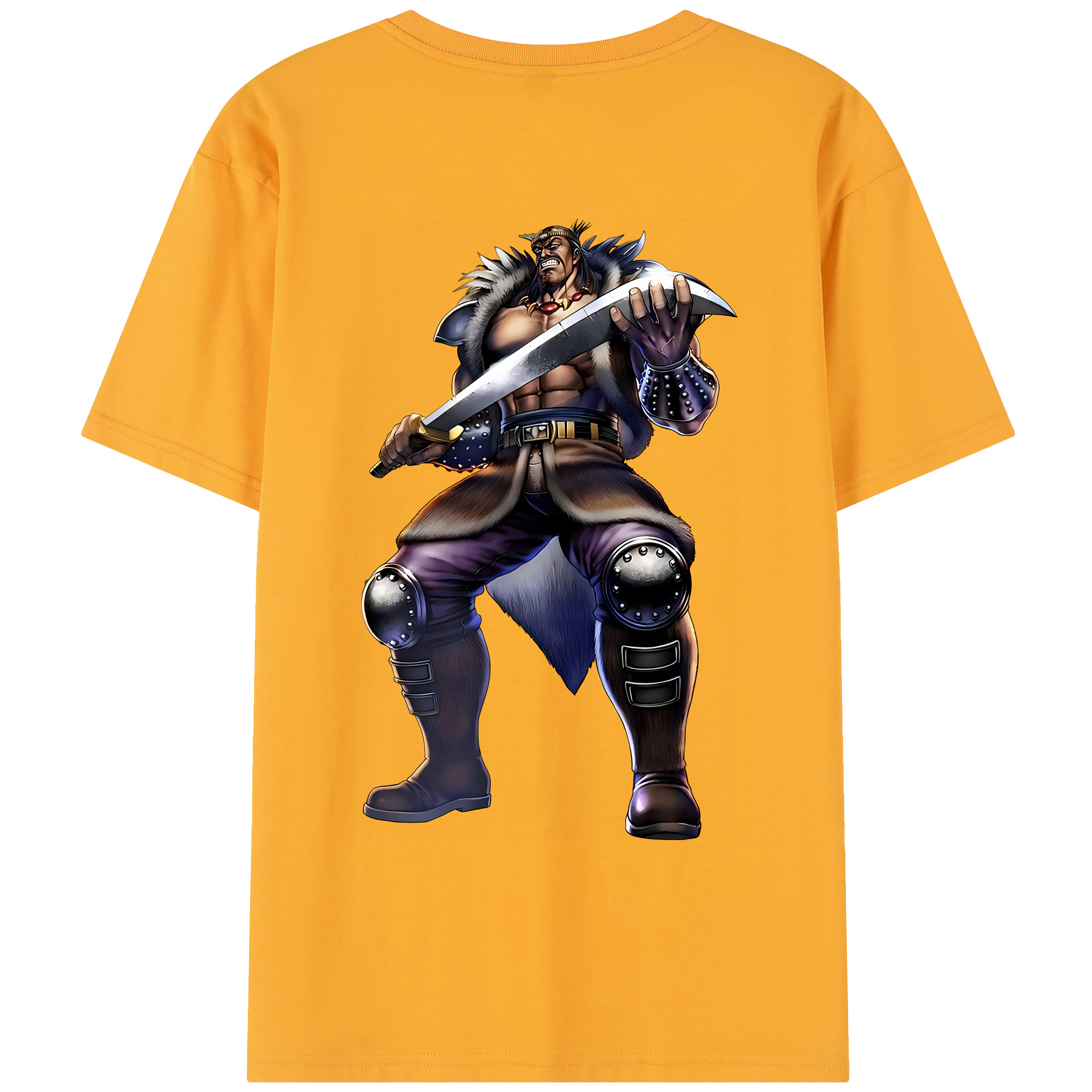 （画像用） 北斗の拳 Fist of the North Star レディース半袖Tシャツ(バックプリント)