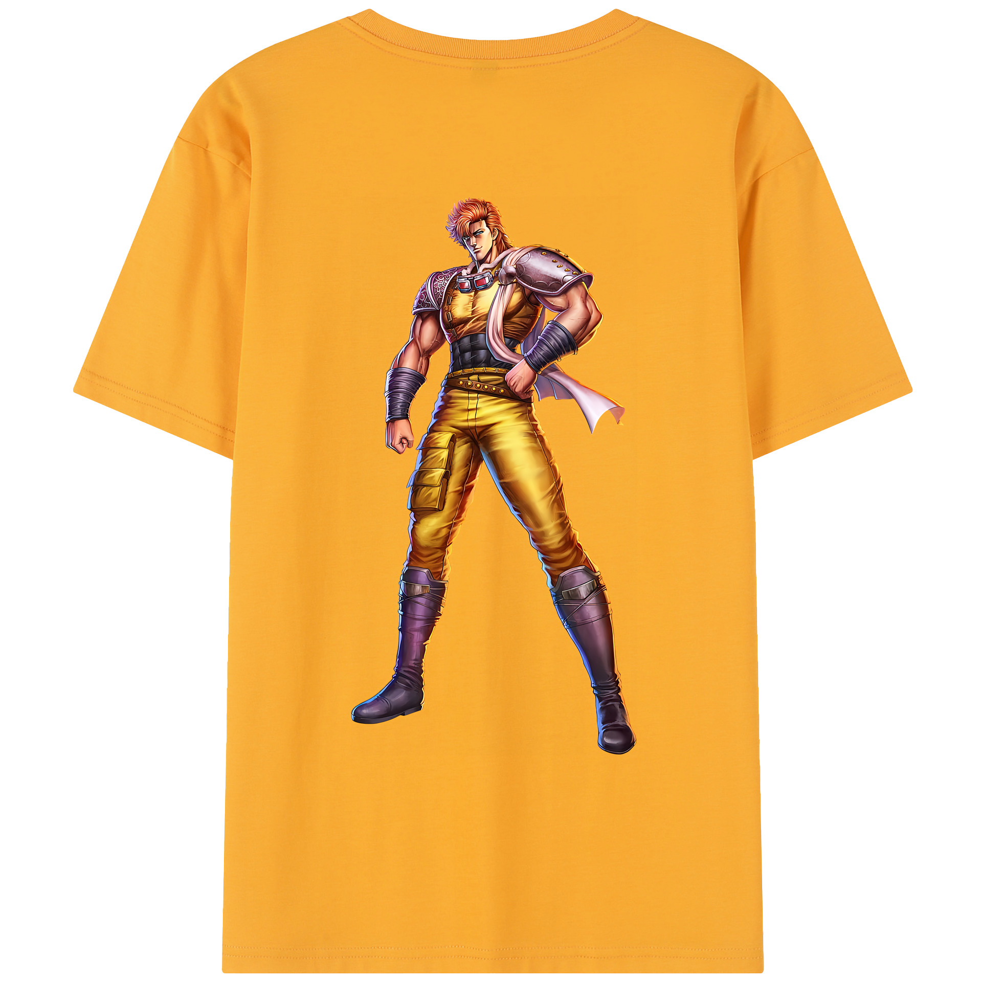 （画像用） 北斗の拳 Fist of the North Star レディース半袖Tシャツ(バックプリント)