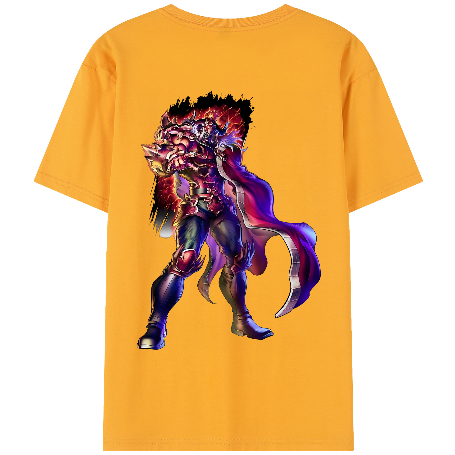 （画像用） 北斗の拳 Fist of the North Star レディース半袖Tシャツ(バックプリント)