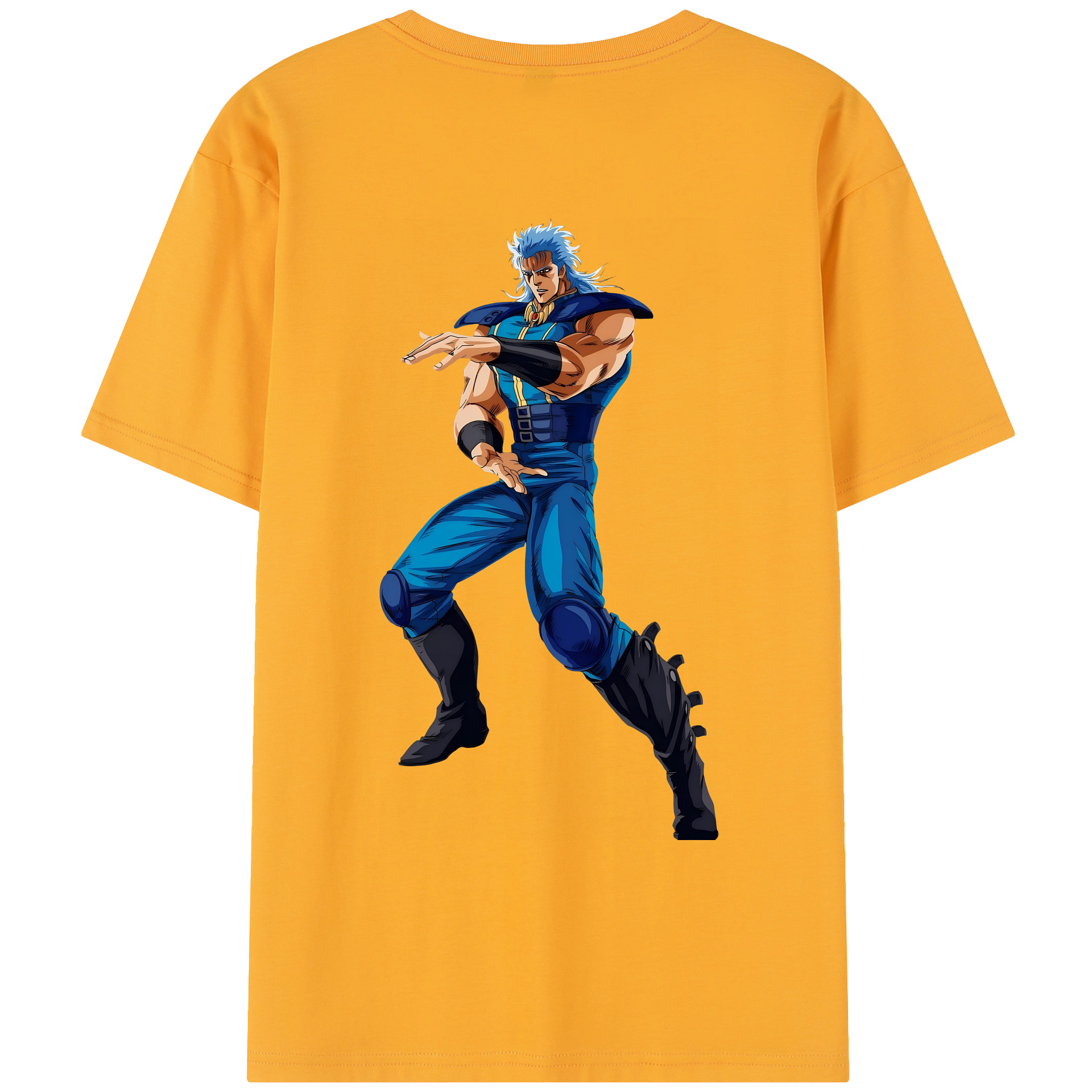 （画像用） 北斗の拳 Fist of the North Star レディース半袖Tシャツ(バックプリント)
