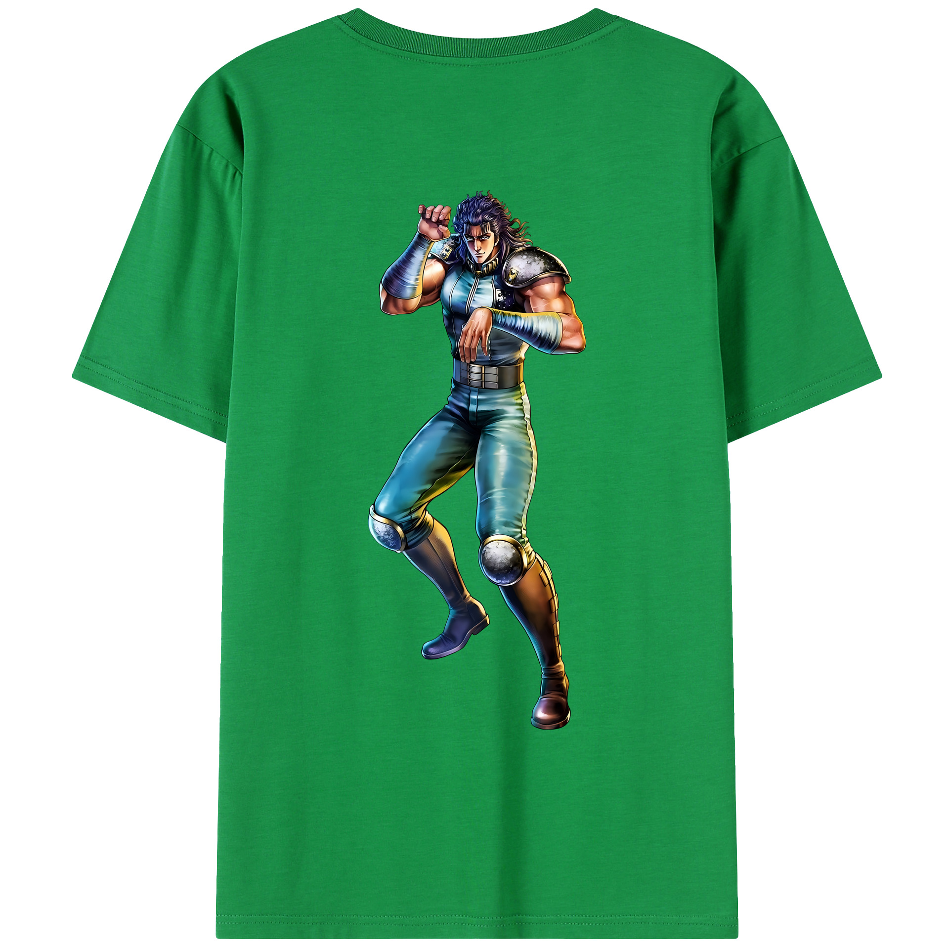（画像用） 北斗の拳 Fist of the North Star レディース半袖Tシャツ(バックプリント)