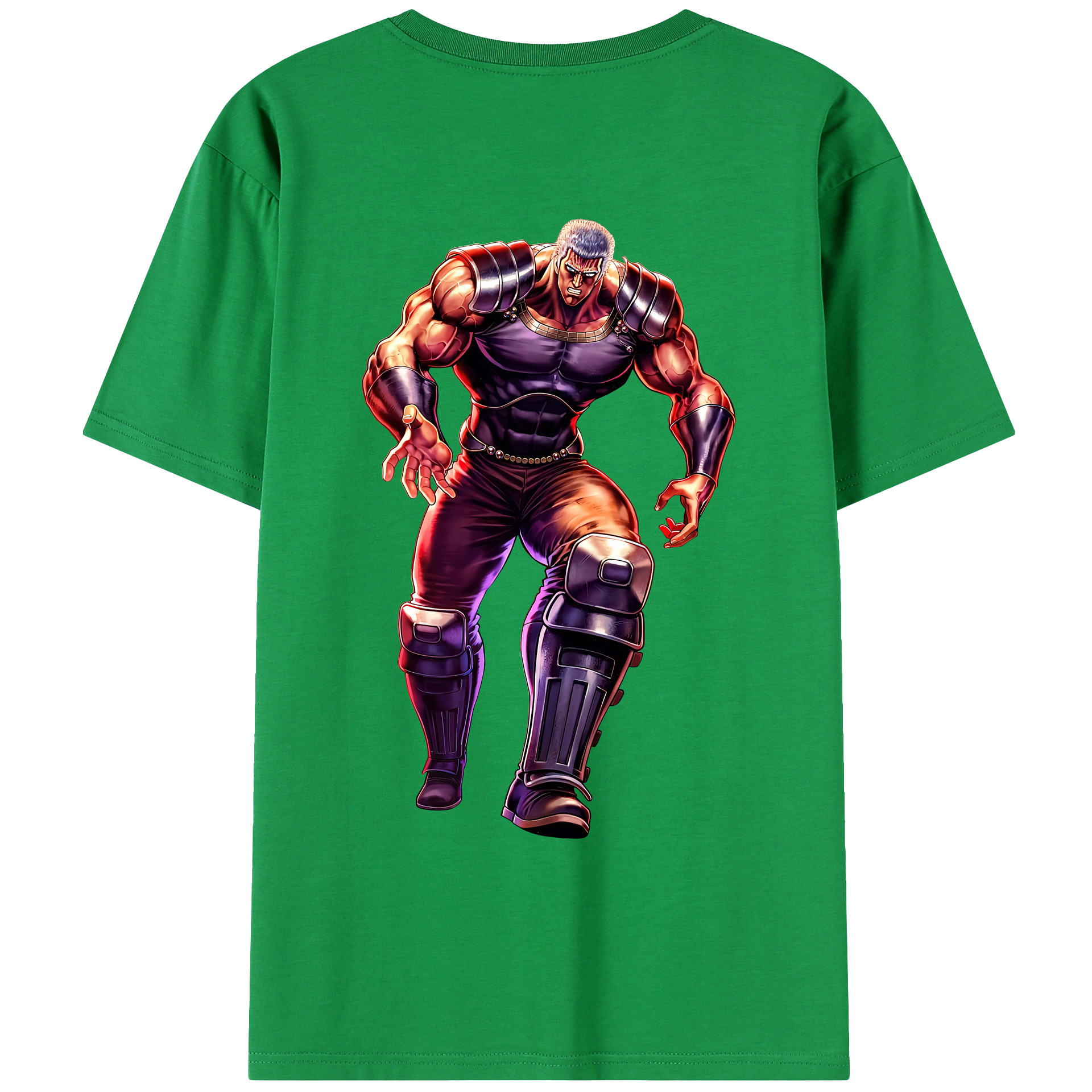 （画像用） 北斗の拳 Fist of the North Star レディース半袖Tシャツ(バックプリント)