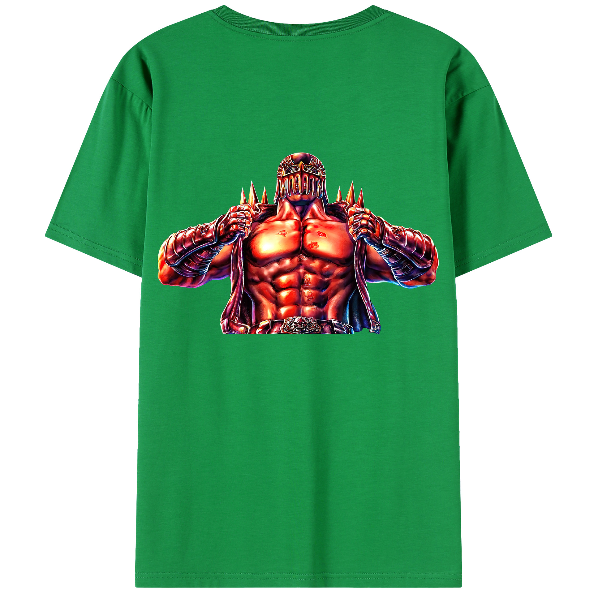 （画像用） 北斗の拳 Fist of the North Star レディース半袖Tシャツ(バックプリント)
