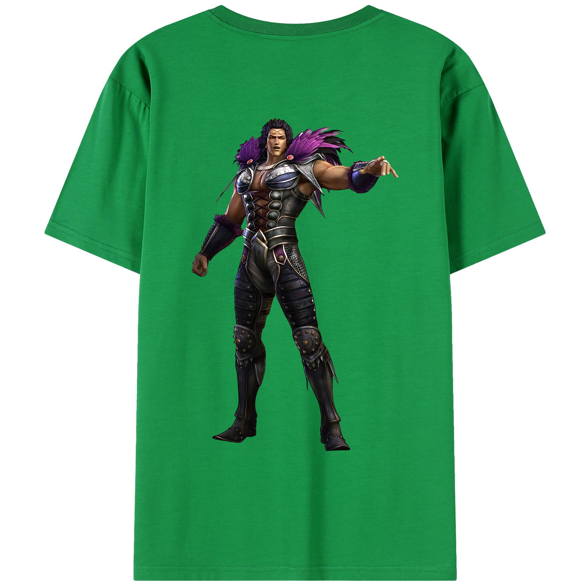 （画像用） 北斗の拳 Fist of the North Star レディース半袖Tシャツ(バックプリント)
