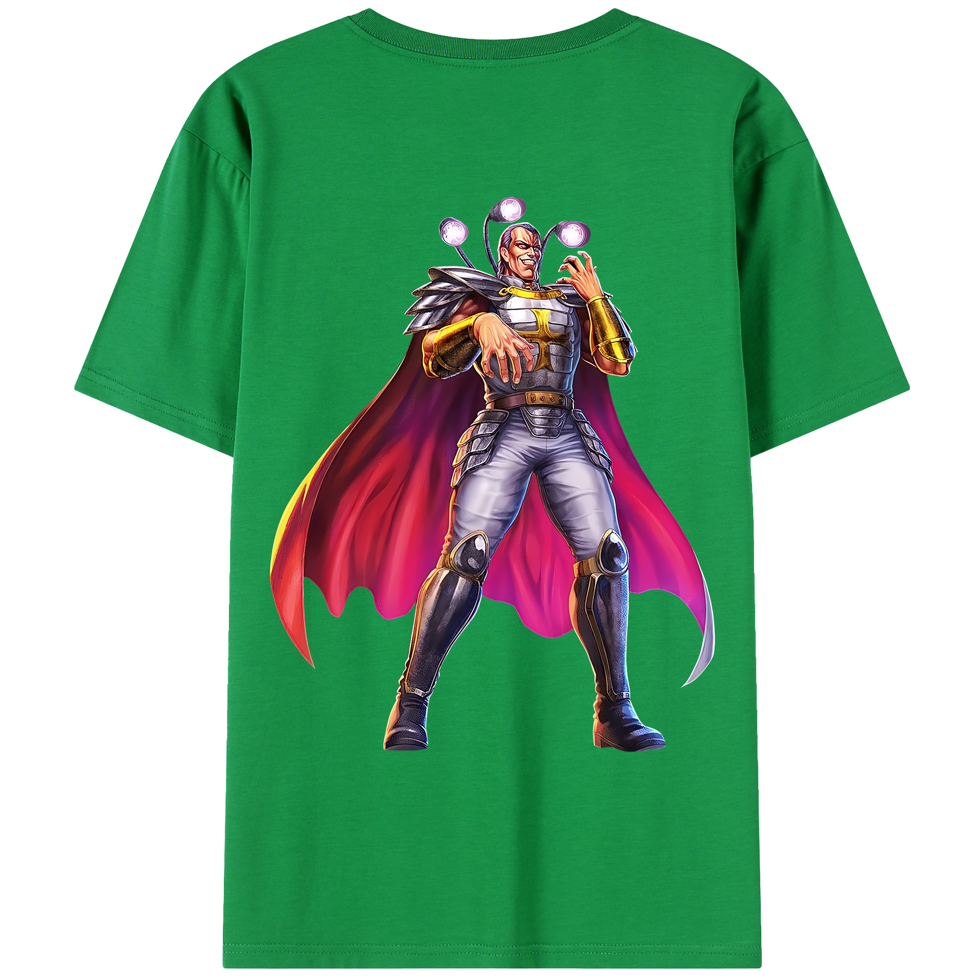 （画像用） 北斗の拳 Fist of the North Star レディース半袖Tシャツ(バックプリント)