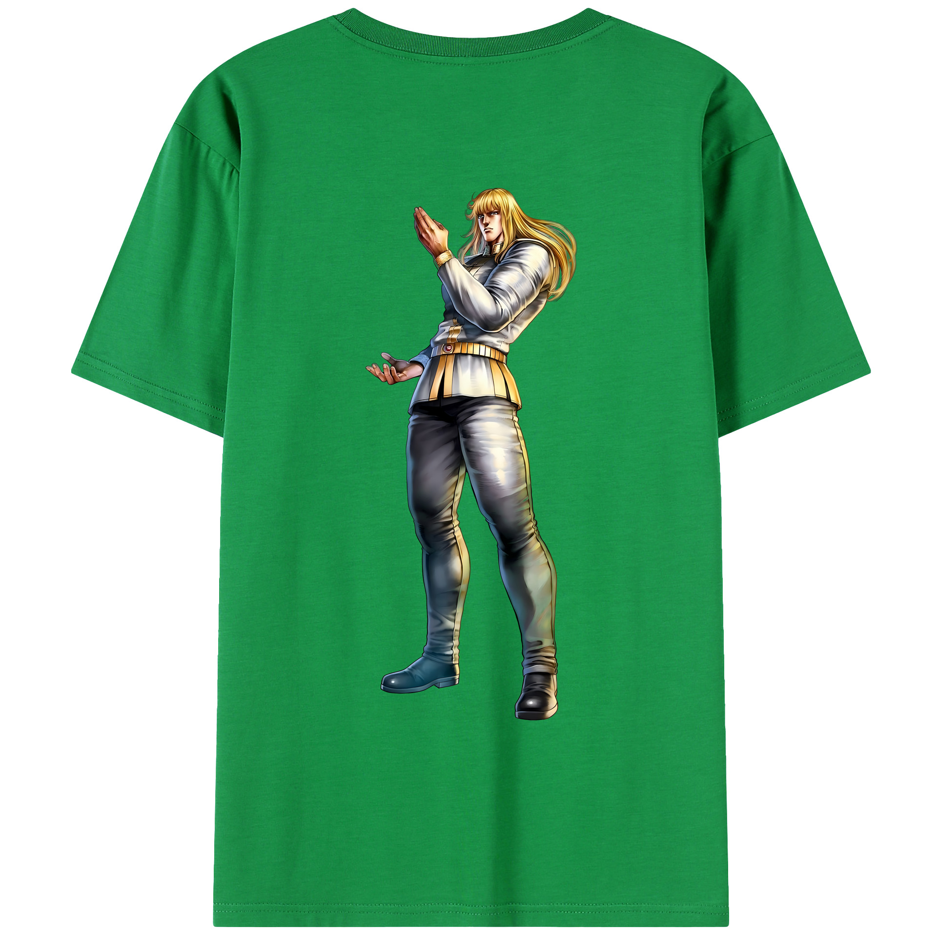 （画像用） 北斗の拳 Fist of the North Star レディース半袖Tシャツ(バックプリント)