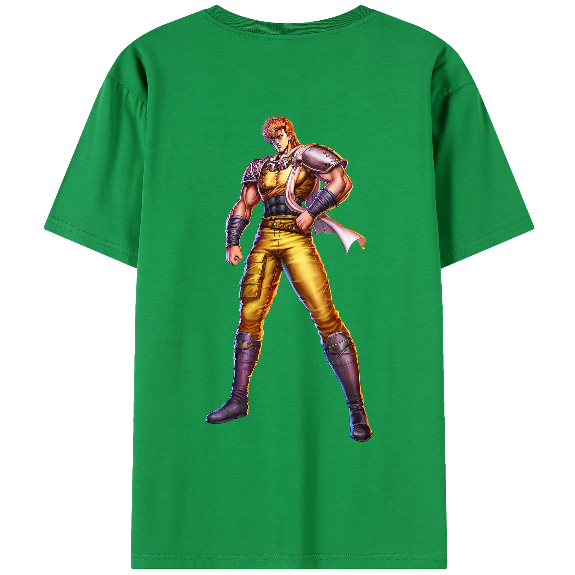（画像用） 北斗の拳 Fist of the North Star レディース半袖Tシャツ(バックプリント)