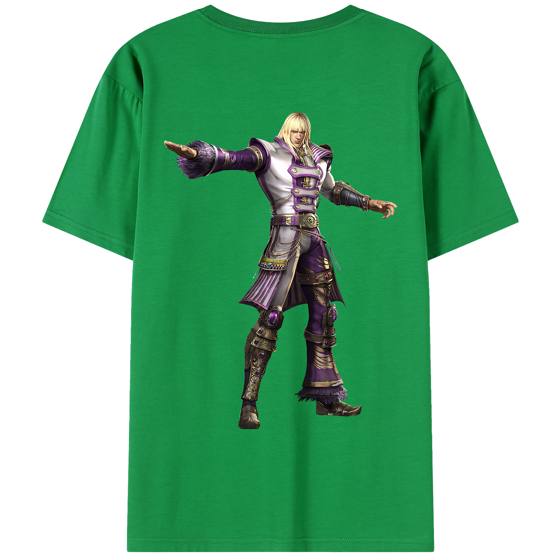 （画像用） 北斗の拳 Fist of the North Star レディース半袖Tシャツ(バックプリント)