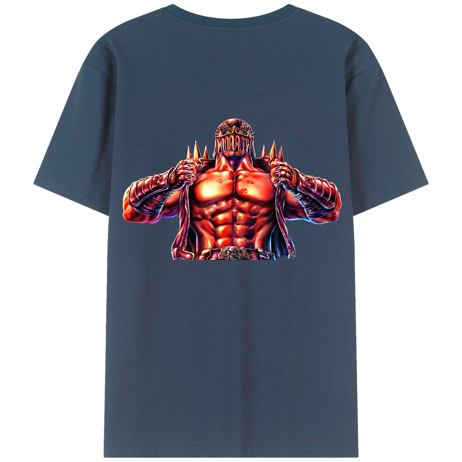 （画像用） 北斗の拳 Fist of the North Star レディース半袖Tシャツ(バックプリント)