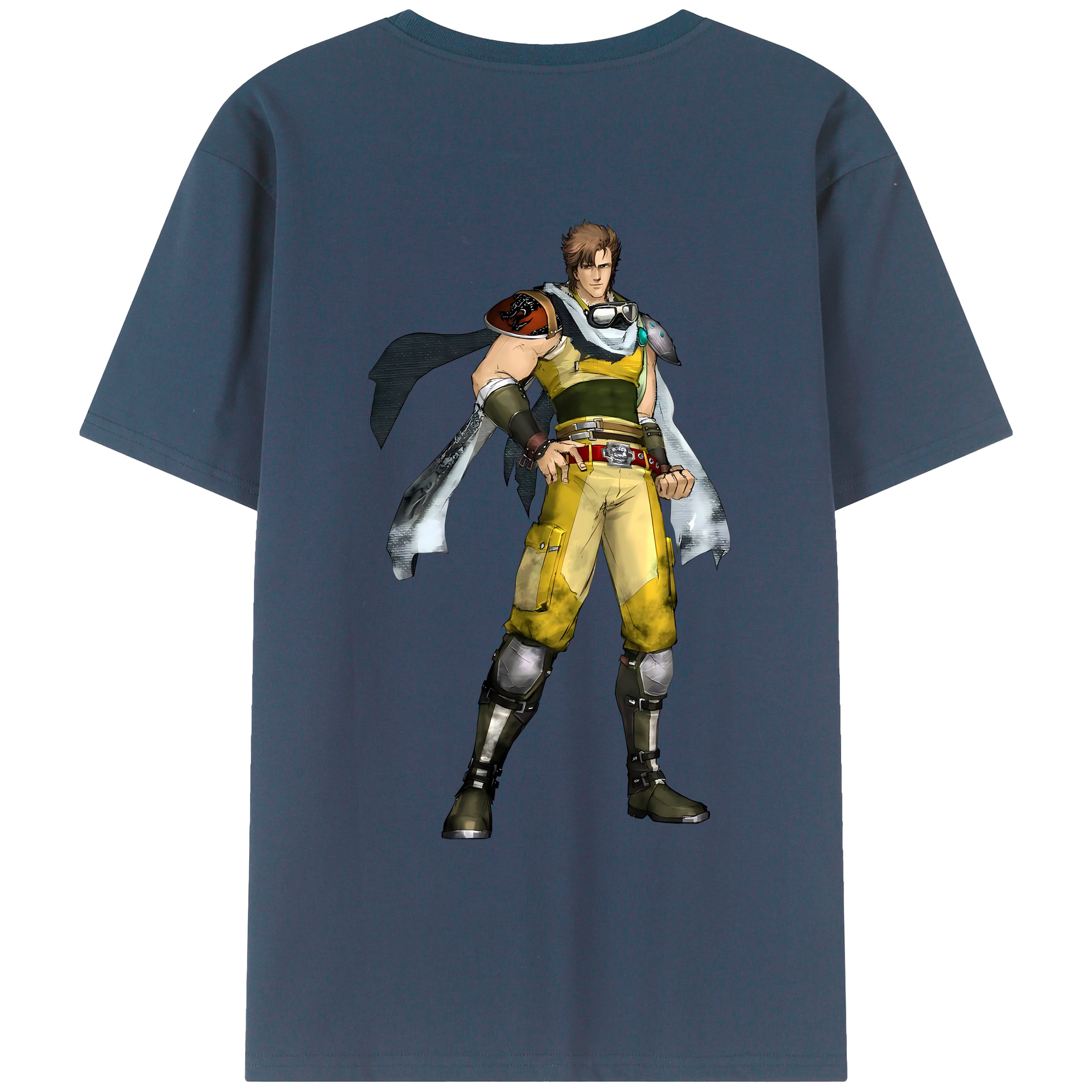 （画像用） 北斗の拳 Fist of the North Star レディース半袖Tシャツ(バックプリント)