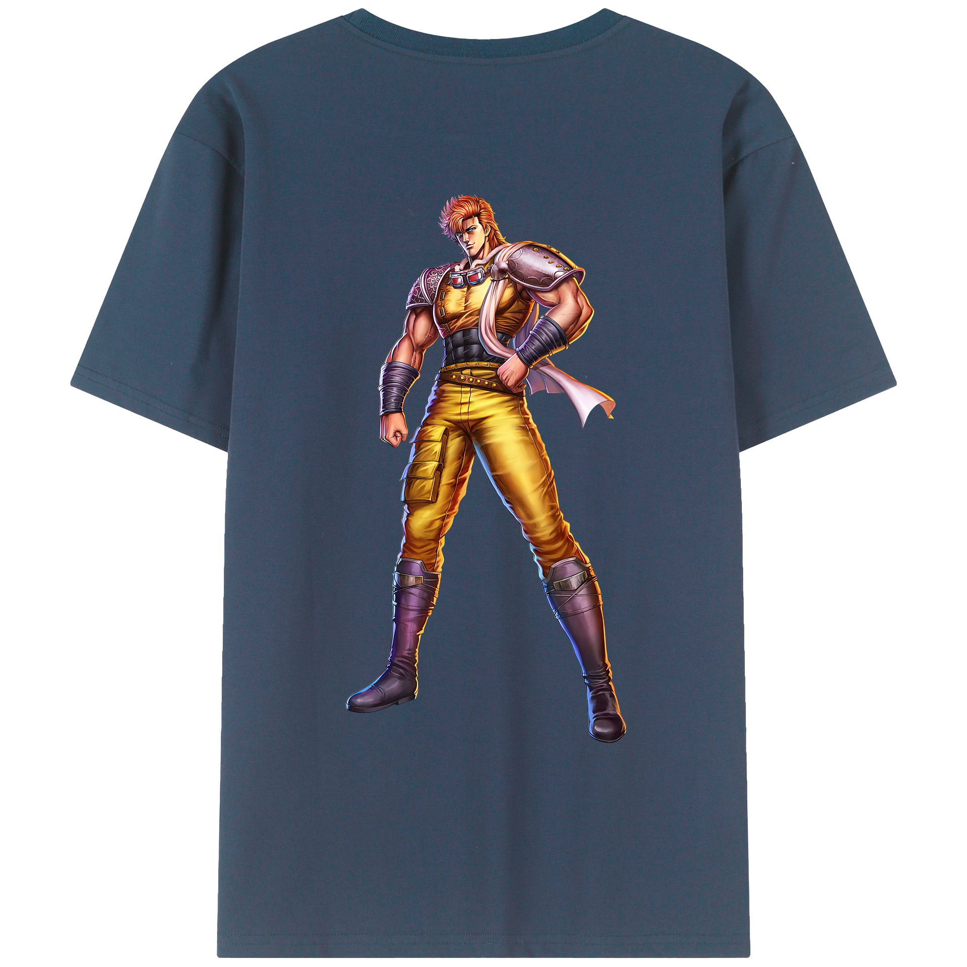 （画像用） 北斗の拳 Fist of the North Star レディース半袖Tシャツ(バックプリント)