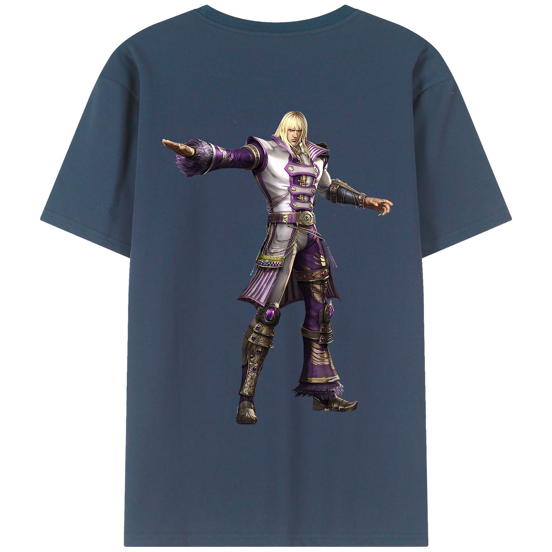 （画像用） 北斗の拳 Fist of the North Star レディース半袖Tシャツ(バックプリント)