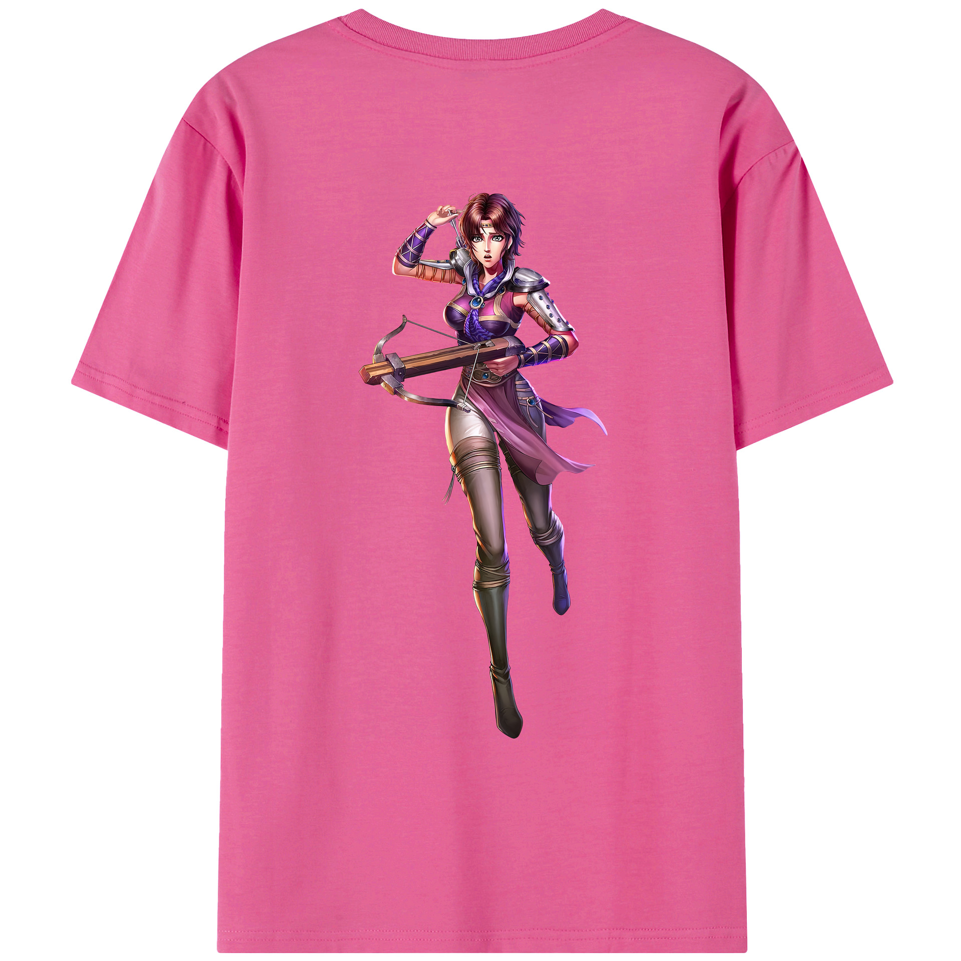 （画像用） 北斗の拳 Fist of the North Star レディース半袖Tシャツ(バックプリント)
