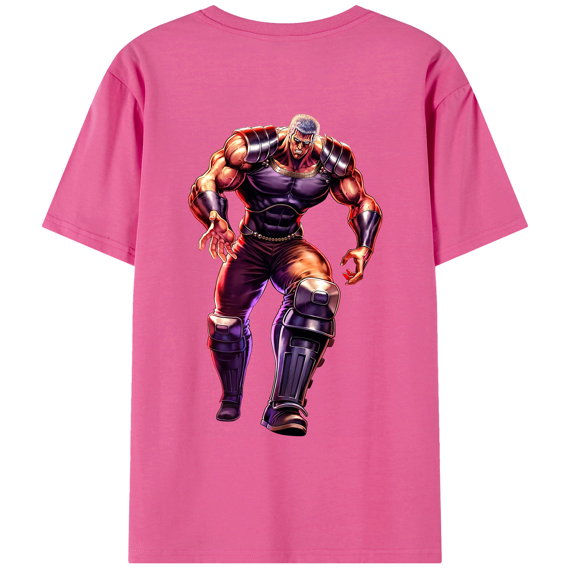 （画像用） 北斗の拳 Fist of the North Star レディース半袖Tシャツ(バックプリント)