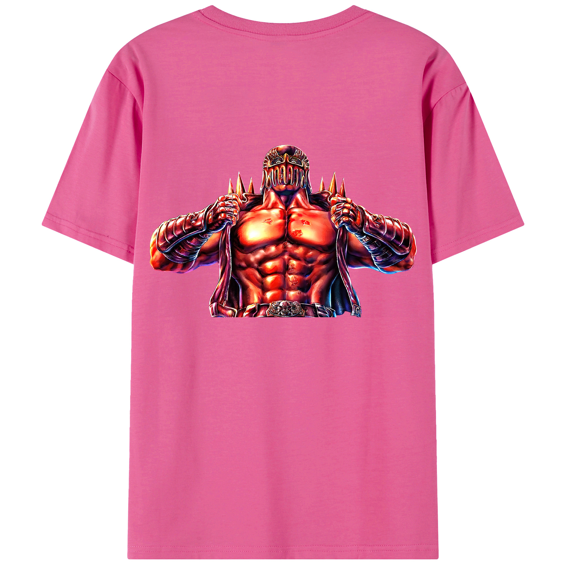 （画像用） 北斗の拳 Fist of the North Star レディース半袖Tシャツ(バックプリント)