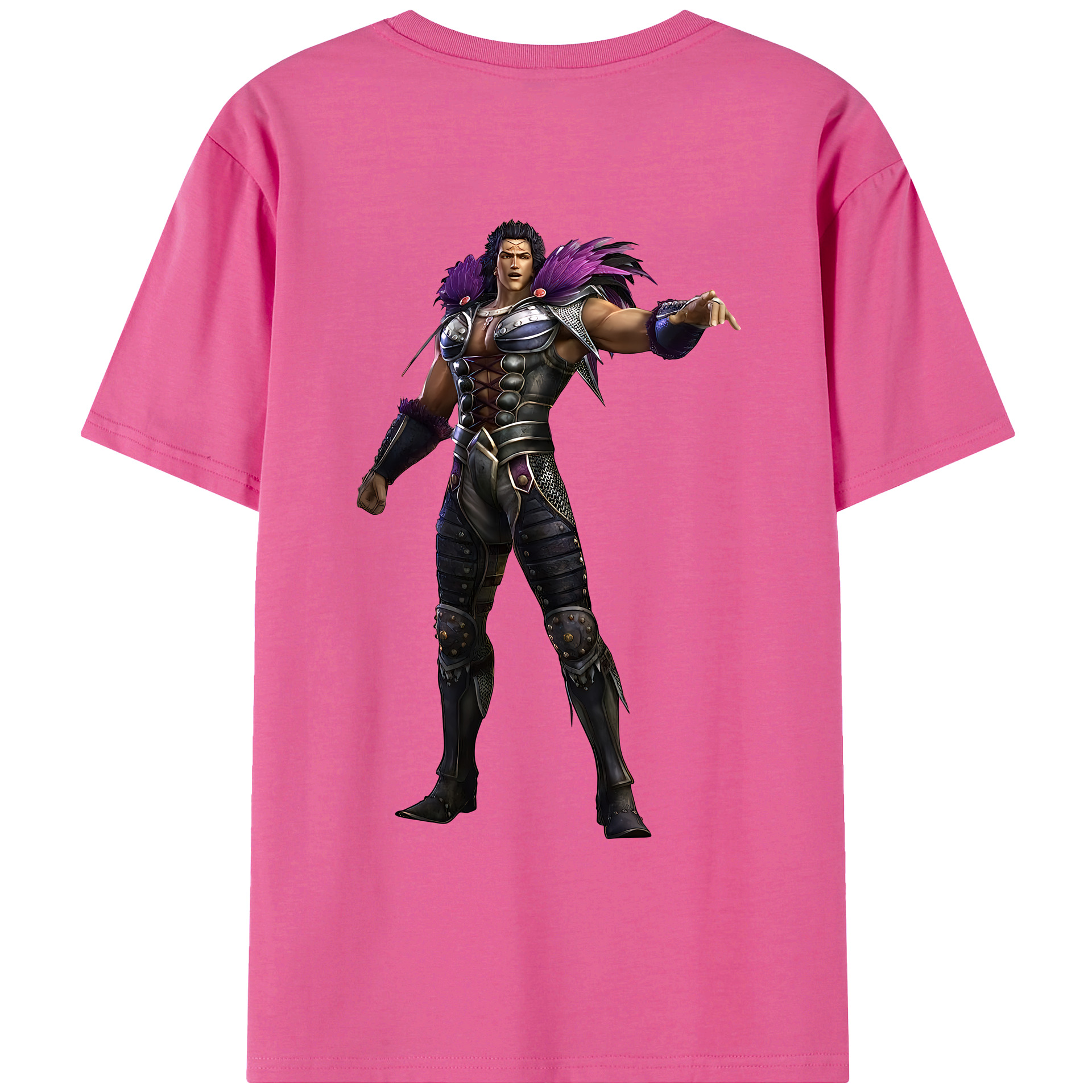 （画像用） 北斗の拳 Fist of the North Star レディース半袖Tシャツ(バックプリント)