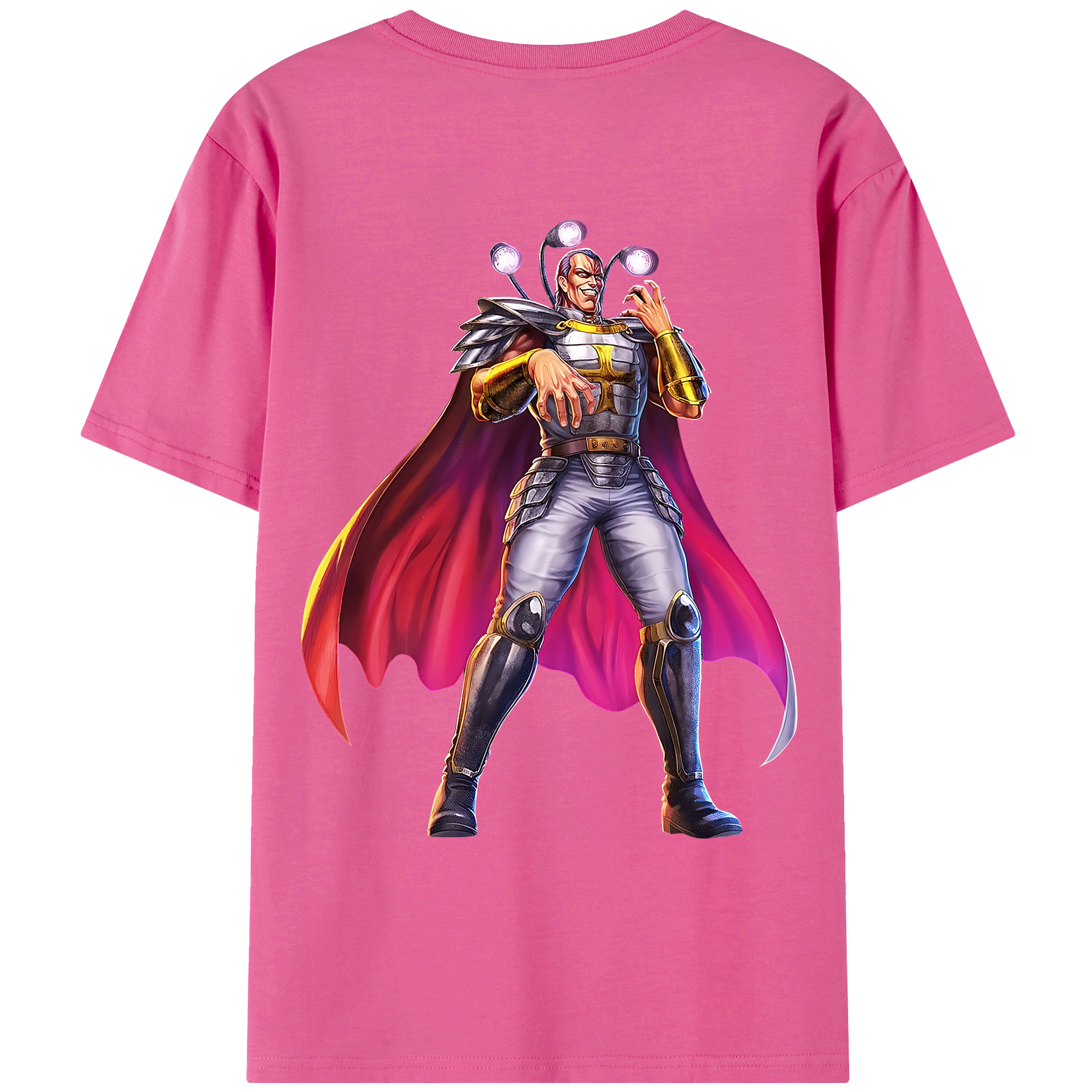 （画像用） 北斗の拳 Fist of the North Star レディース半袖Tシャツ(バックプリント)