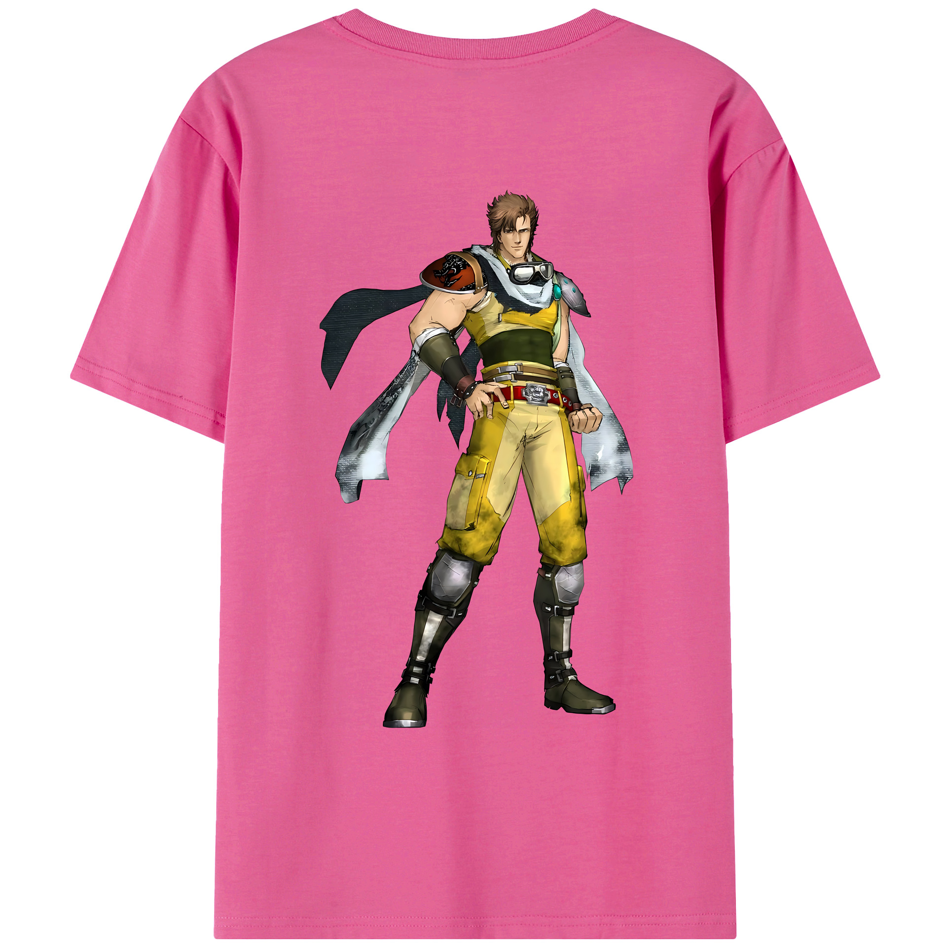 （画像用） 北斗の拳 Fist of the North Star レディース半袖Tシャツ(バックプリント)