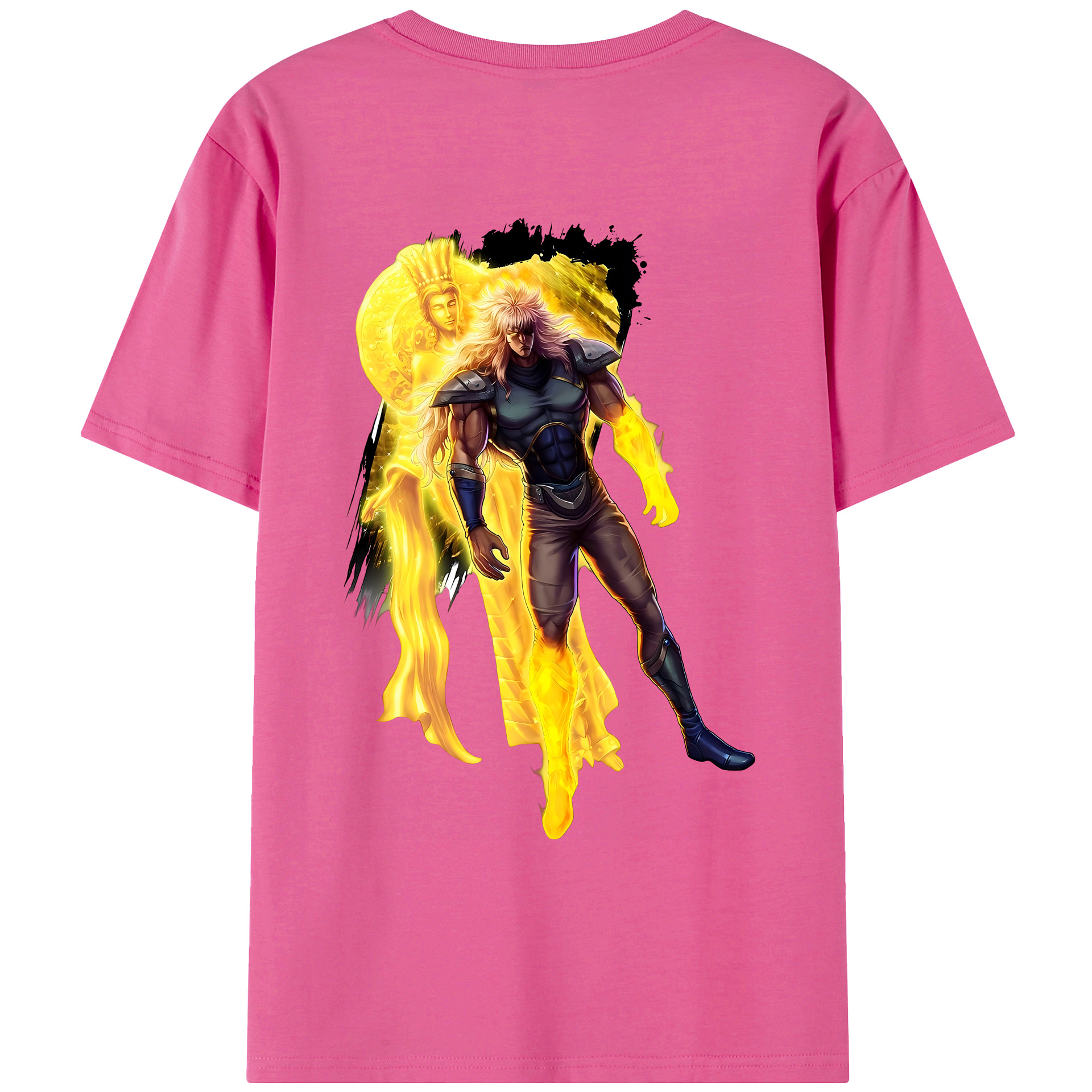 （画像用） 北斗の拳 Fist of the North Star レディース半袖Tシャツ(バックプリント)