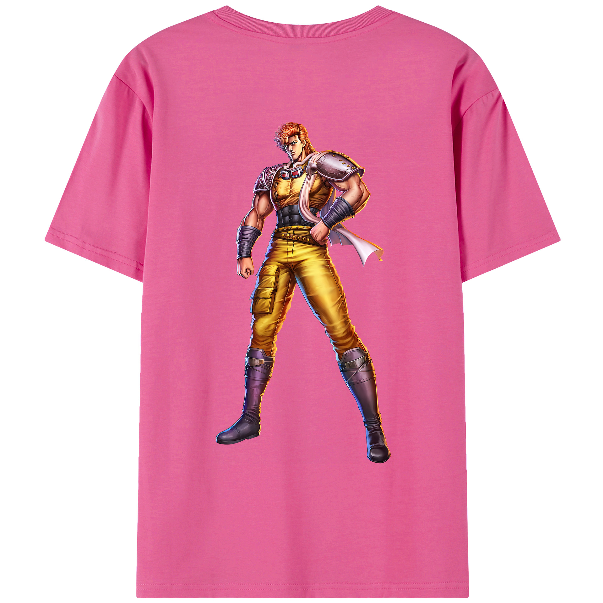 （画像用） 北斗の拳 Fist of the North Star レディース半袖Tシャツ(バックプリント)
