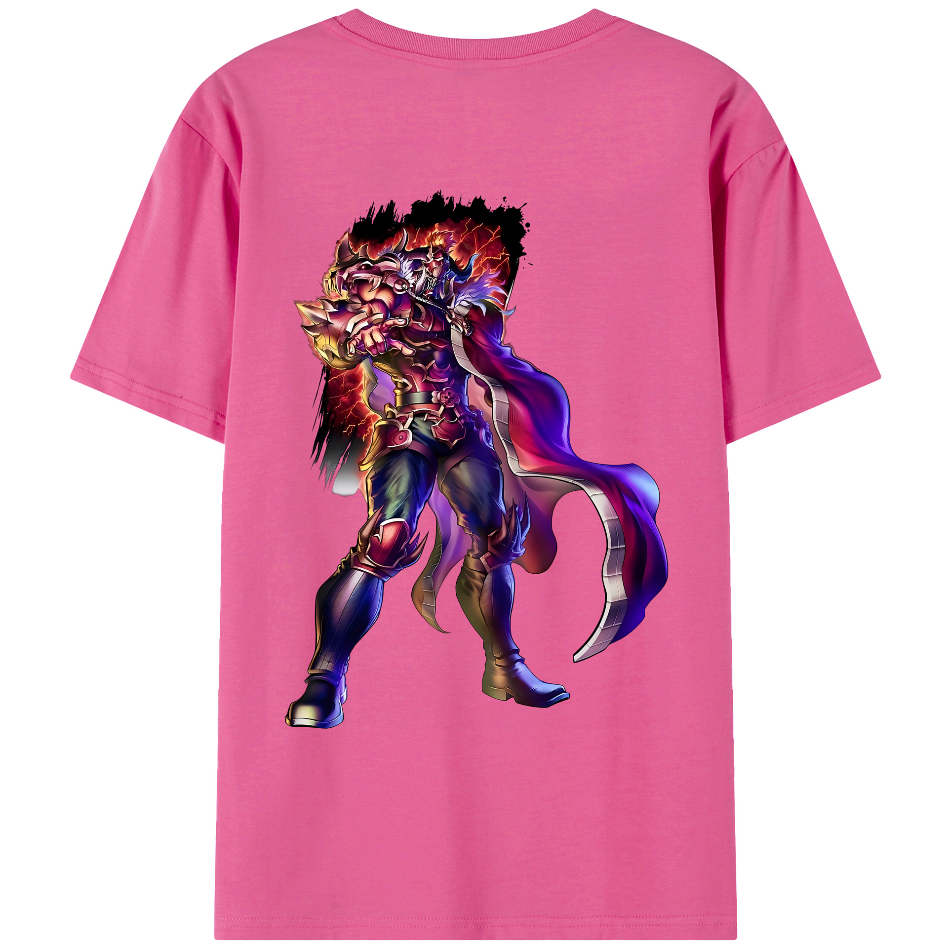 （画像用） 北斗の拳 Fist of the North Star レディース半袖Tシャツ(バックプリント)