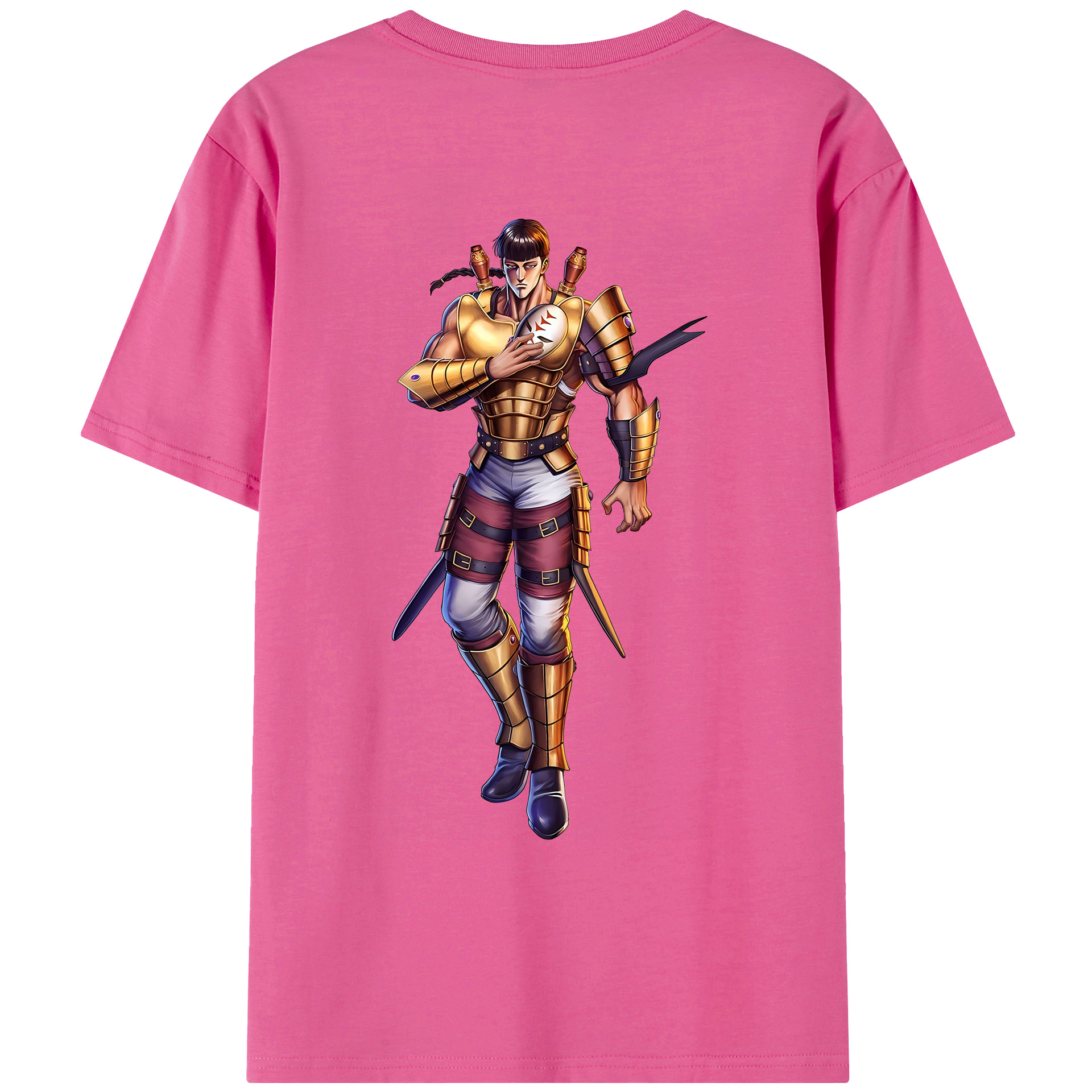 （画像用） 北斗の拳 Fist of the North Star レディース半袖Tシャツ(バックプリント)