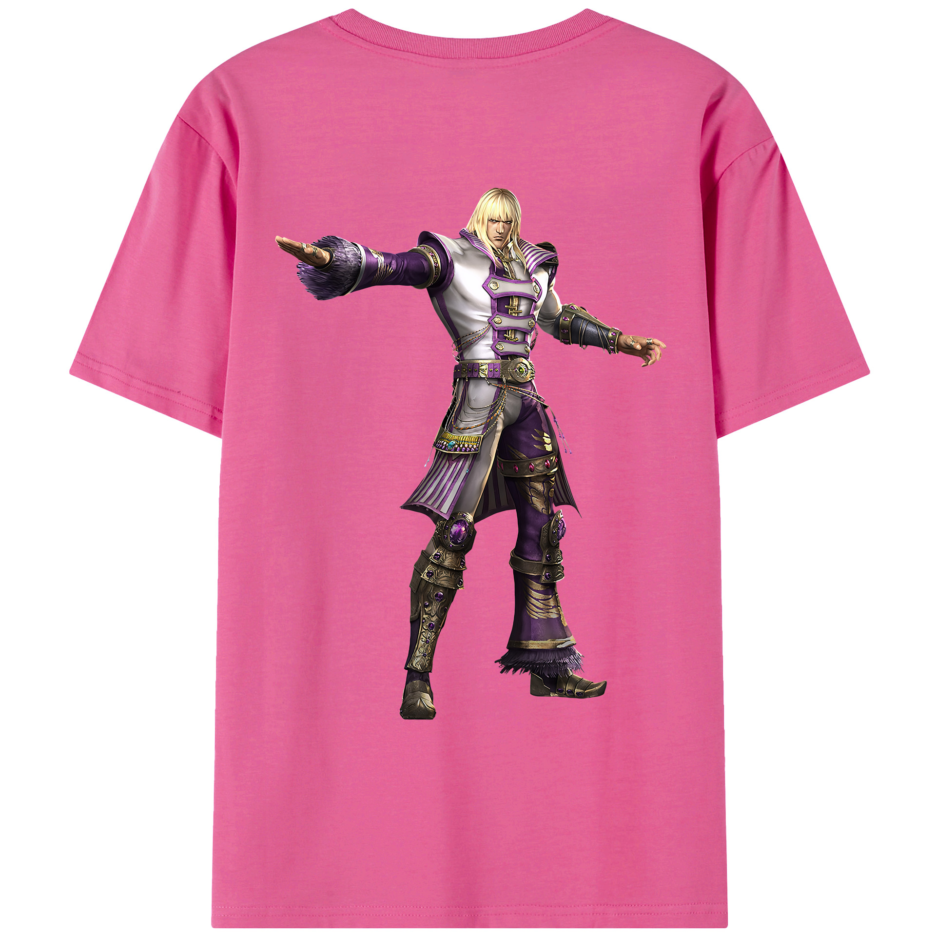 （画像用） 北斗の拳 Fist of the North Star レディース半袖Tシャツ(バックプリント)