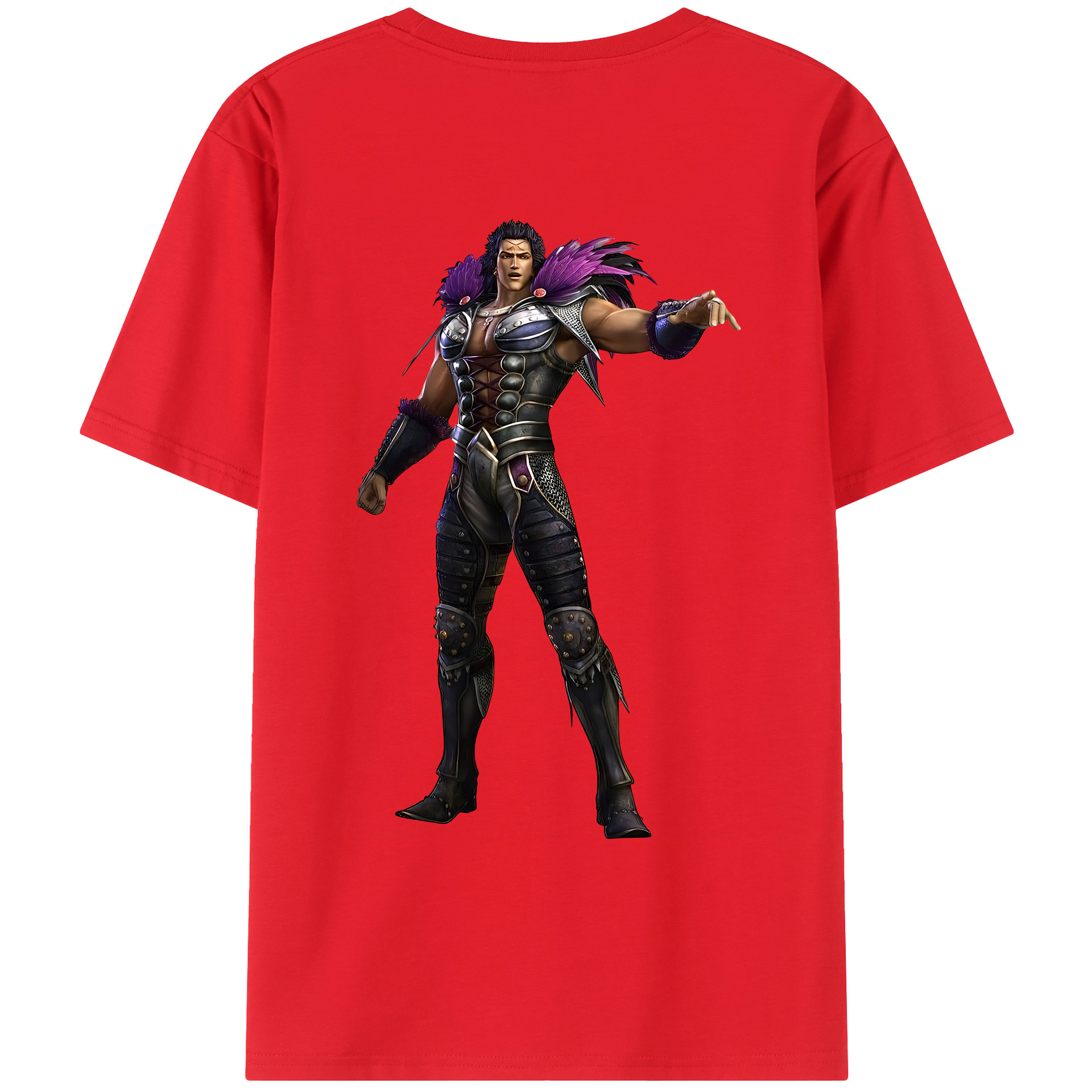 （画像用） 北斗の拳 Fist of the North Star レディース半袖Tシャツ(バックプリント)