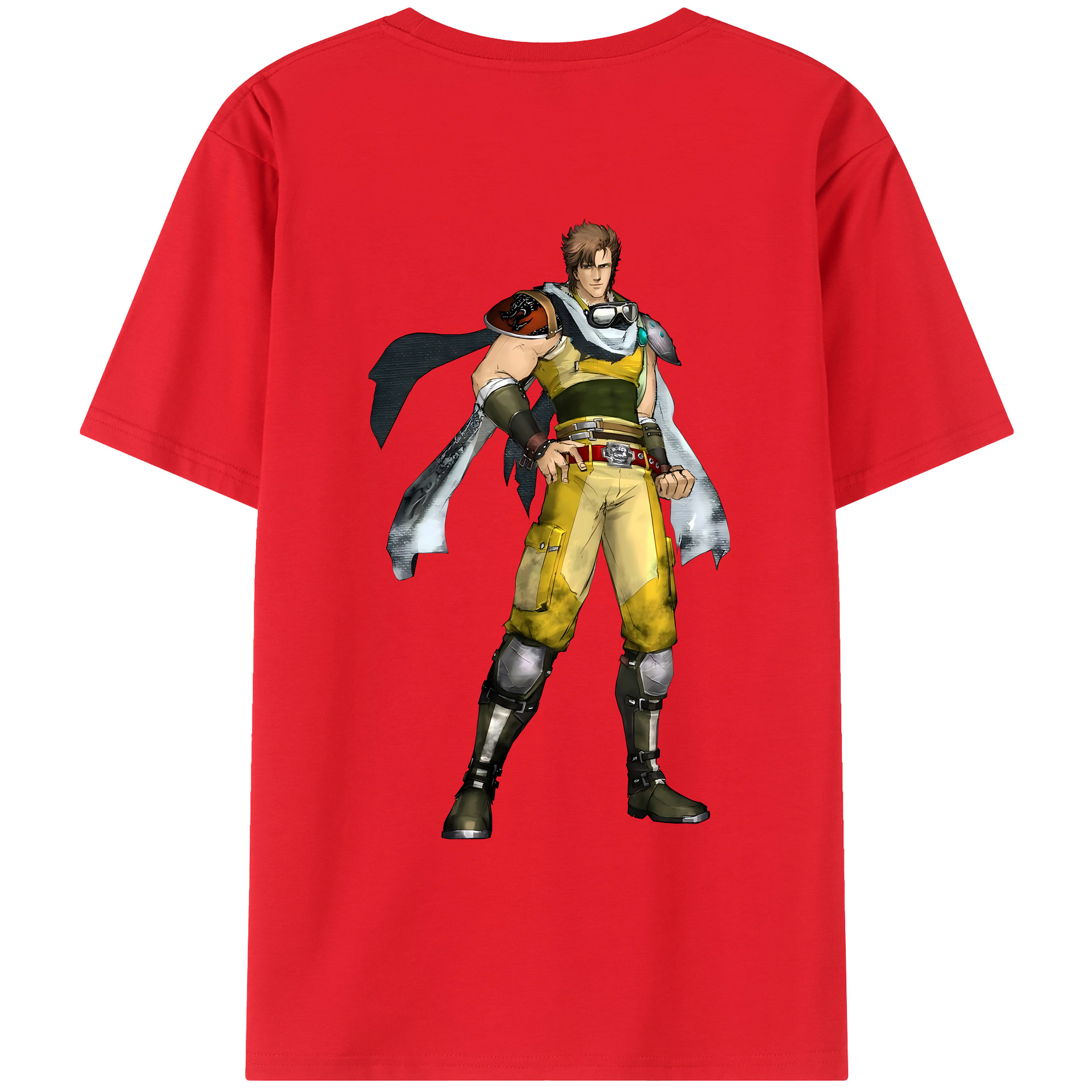（画像用） 北斗の拳 Fist of the North Star レディース半袖Tシャツ(バックプリント)