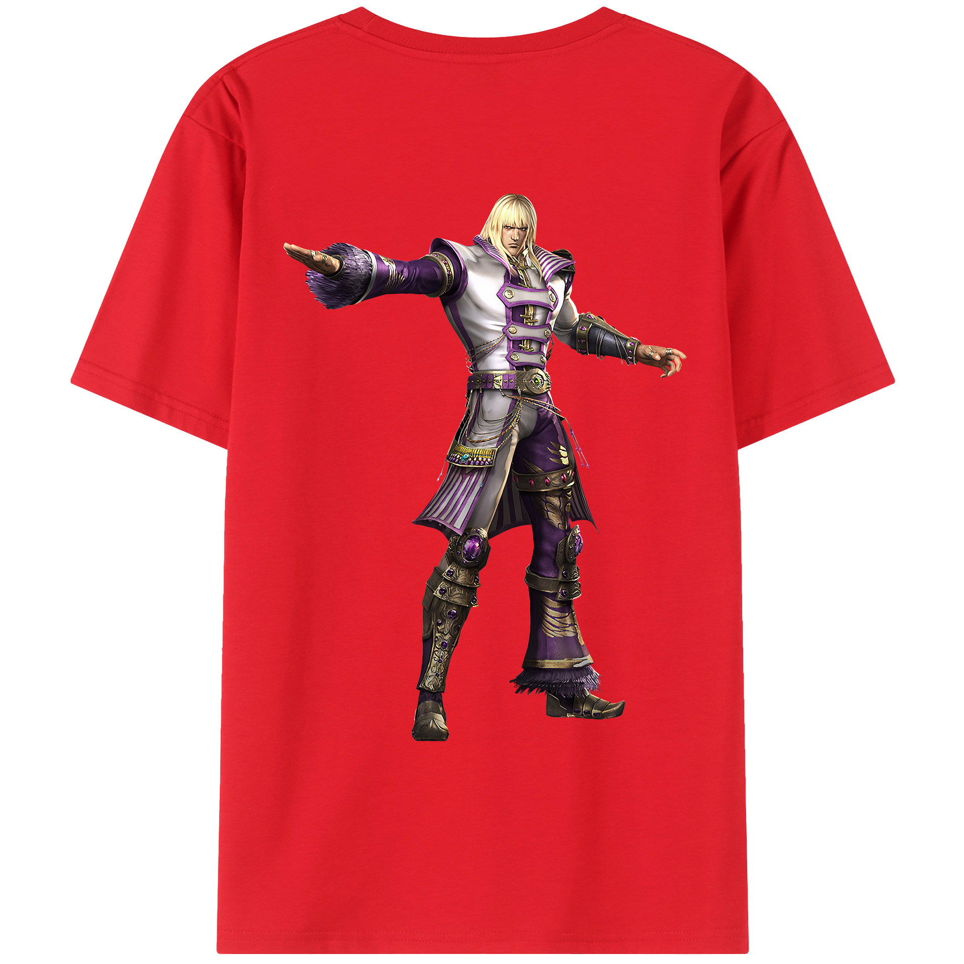 （画像用） 北斗の拳 Fist of the North Star レディース半袖Tシャツ(バックプリント)