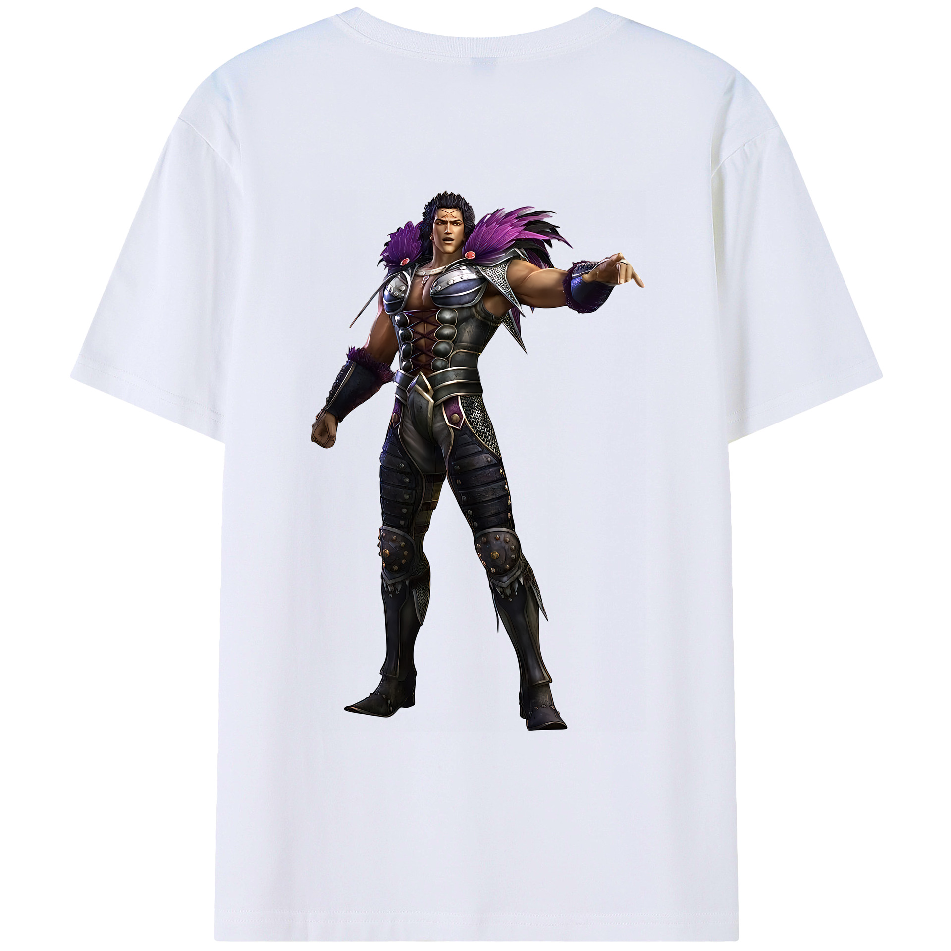 （画像用） 北斗の拳 Fist of the North Star レディース半袖Tシャツ(バックプリント)