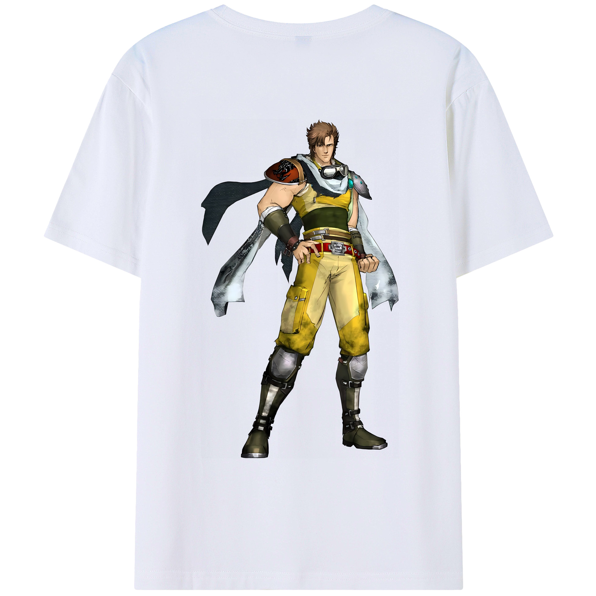 （画像用） 北斗の拳 Fist of the North Star レディース半袖Tシャツ(バックプリント)