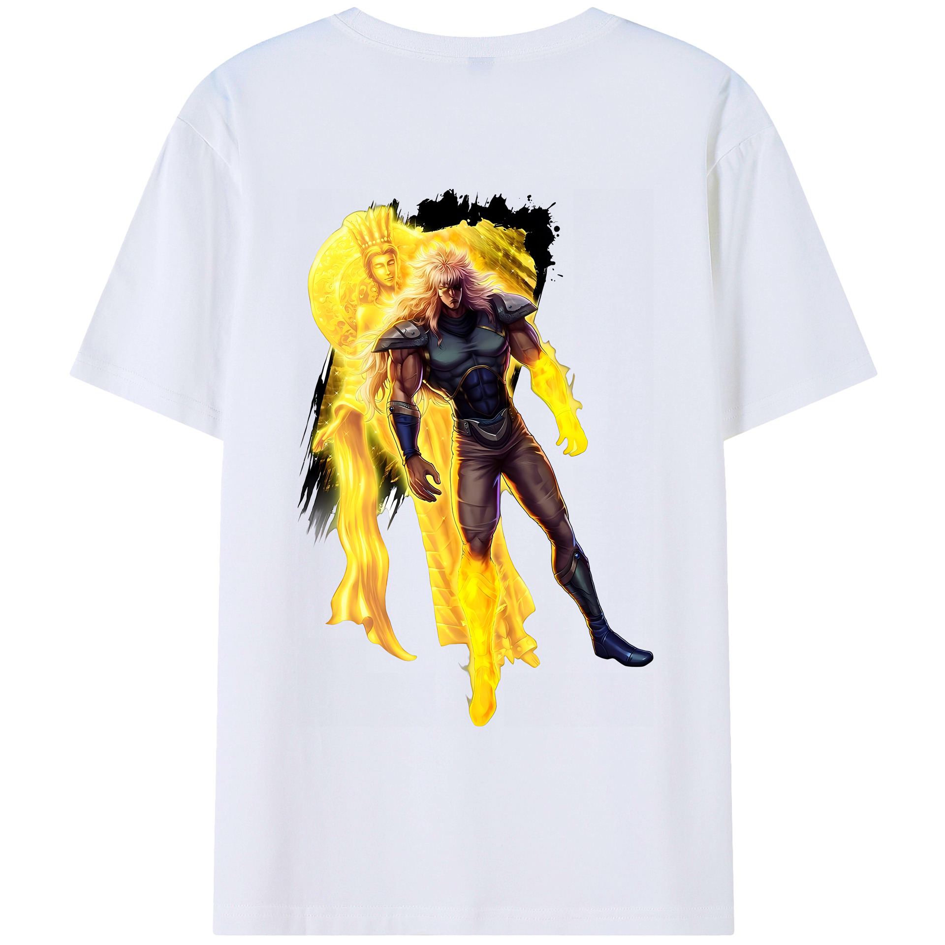 （画像用） 北斗の拳 Fist of the North Star レディース半袖Tシャツ(バックプリント)