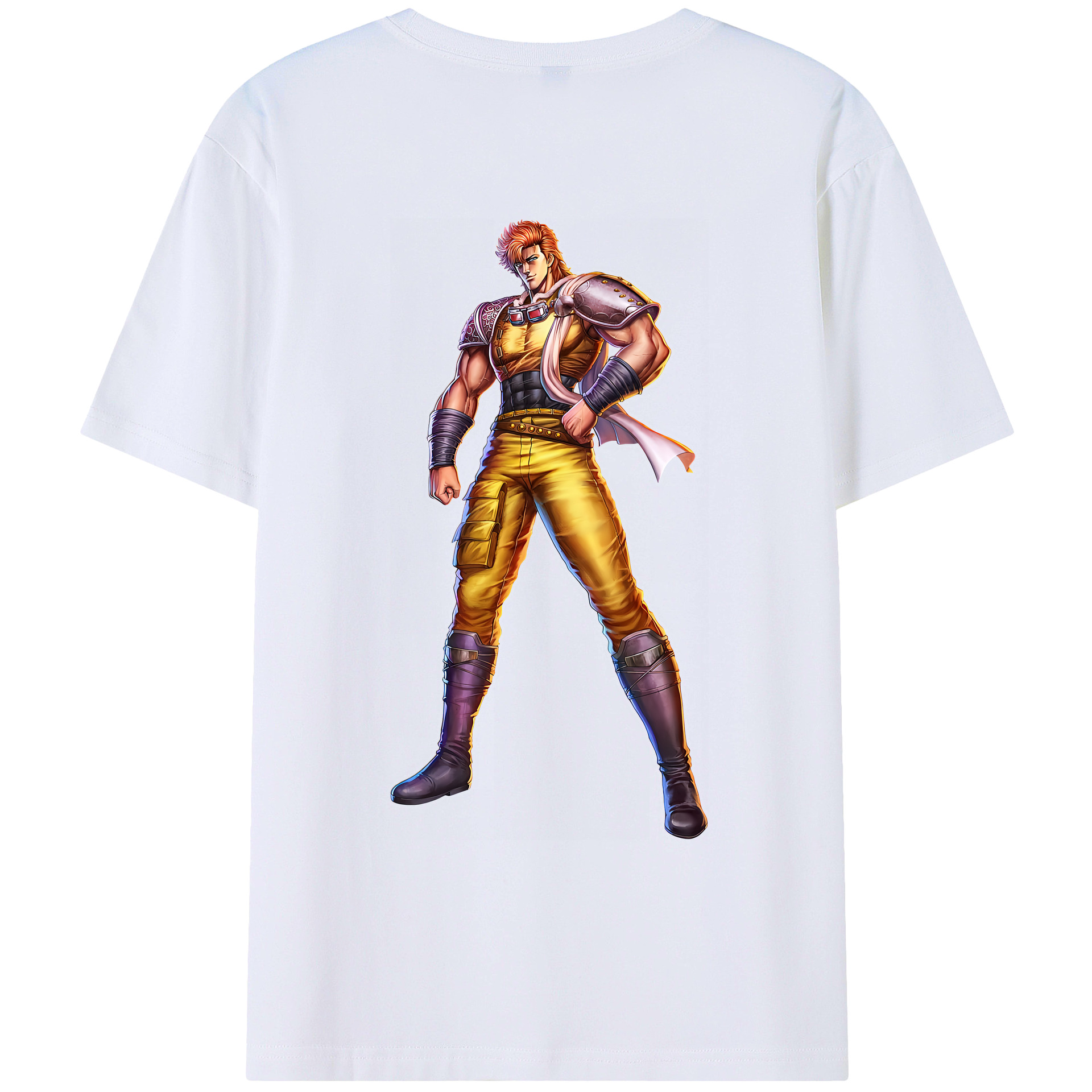 （画像用） 北斗の拳 Fist of the North Star レディース半袖Tシャツ(バックプリント)