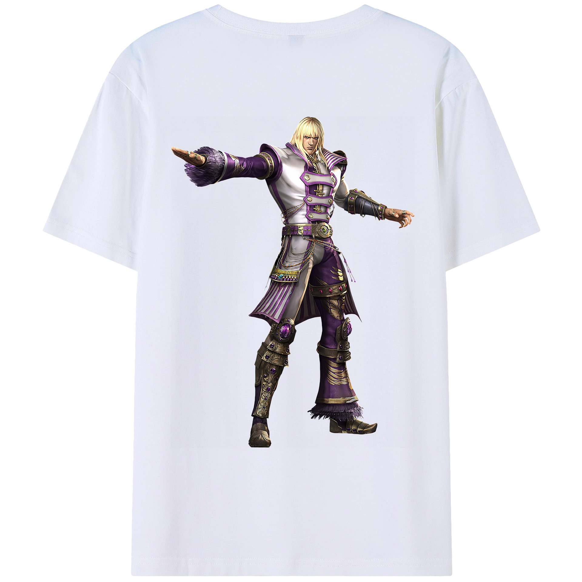 （画像用） 北斗の拳 Fist of the North Star レディース半袖Tシャツ(バックプリント)