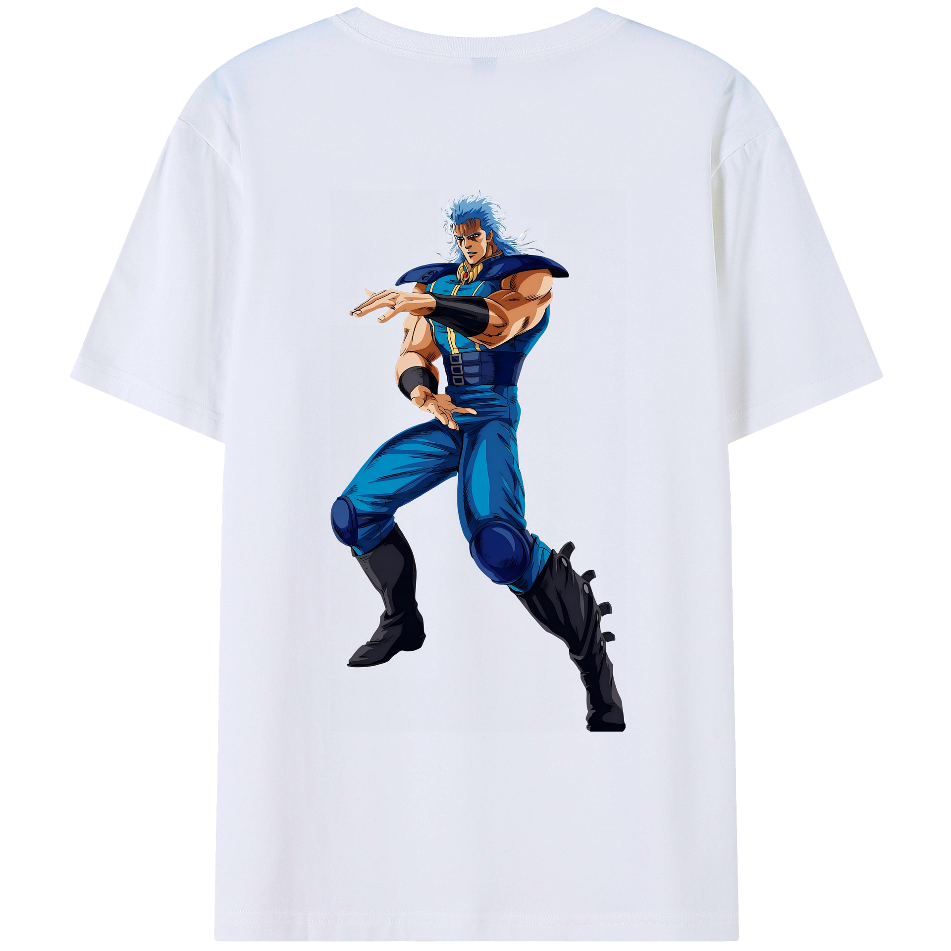 （画像用） 北斗の拳 Fist of the North Star レディース半袖Tシャツ(バックプリント)