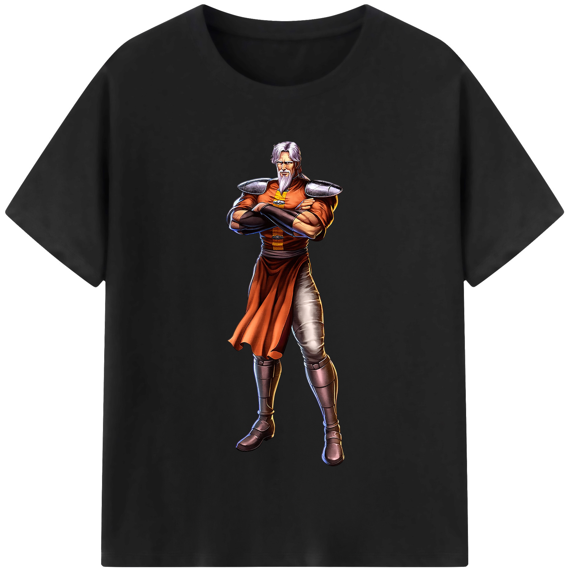 （画像用） 北斗の拳 Fist of the North Star レディースカジュアルプリントTシャツ（綿100％）