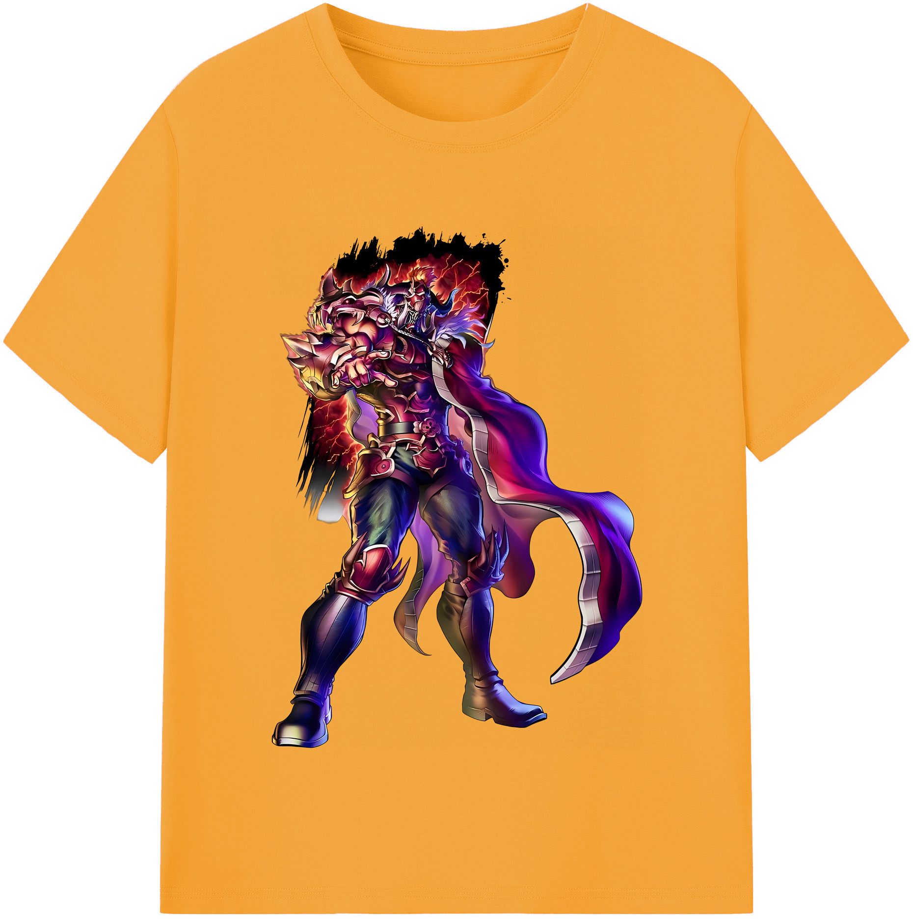 （画像用） 北斗の拳 Fist of the North Star レディースカジュアルプリントTシャツ（綿100％）
