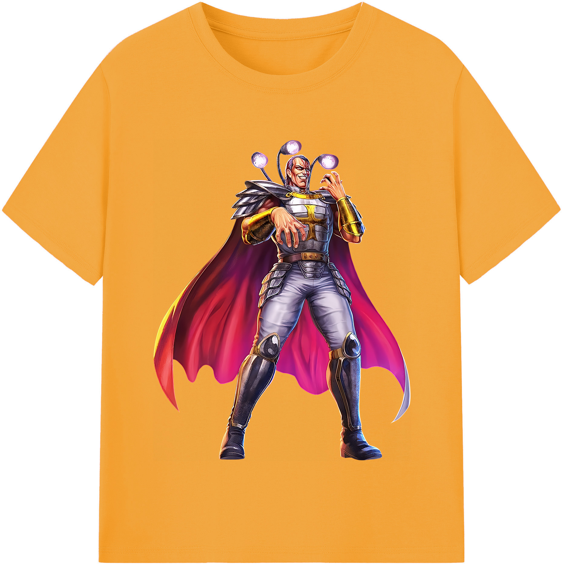 （画像用） 北斗の拳 Fist of the North Star レディースカジュアルプリントTシャツ（綿100％）