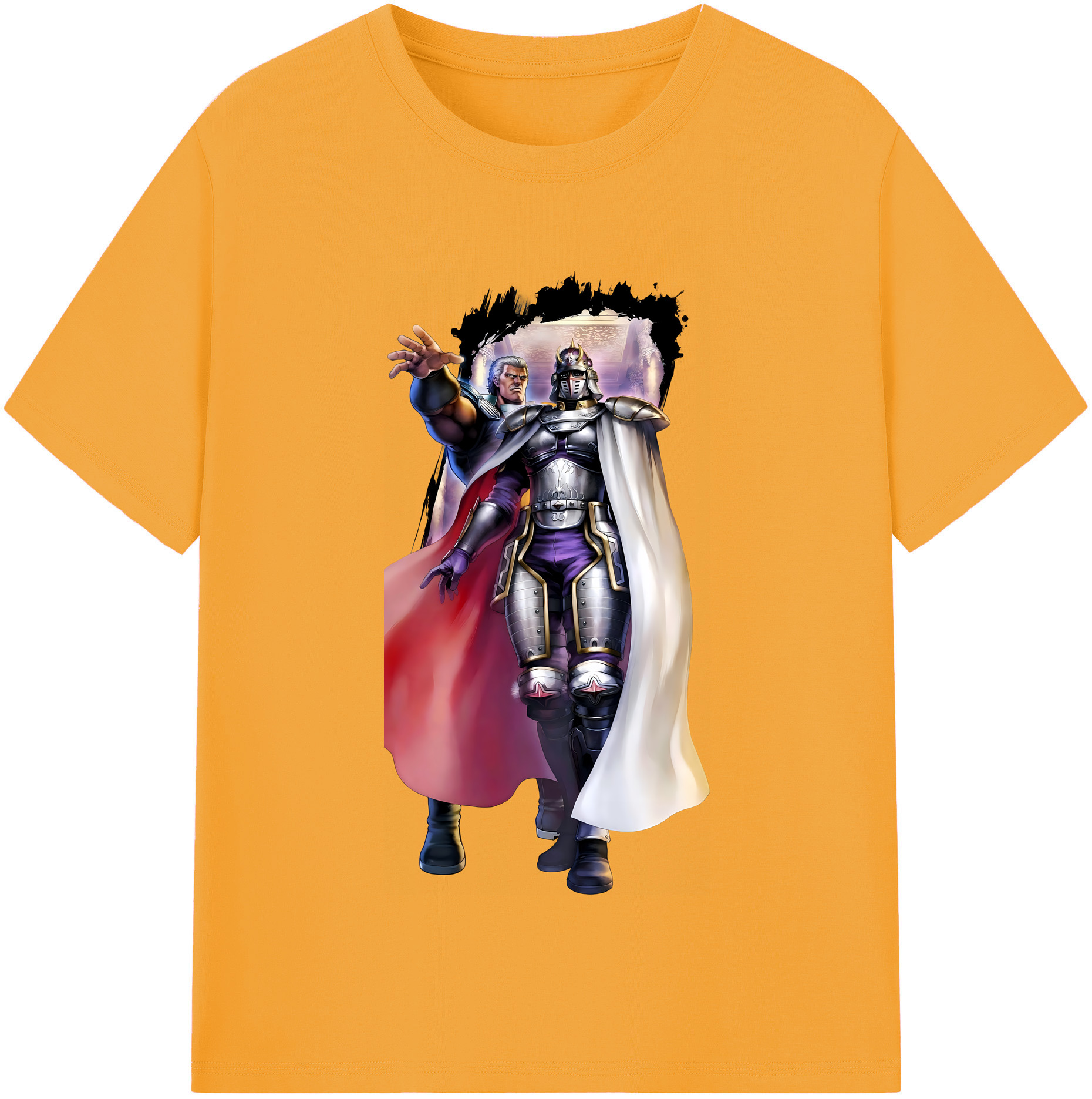 （画像用） 北斗の拳 Fist of the North Star レディースカジュアルプリントTシャツ（綿100％）