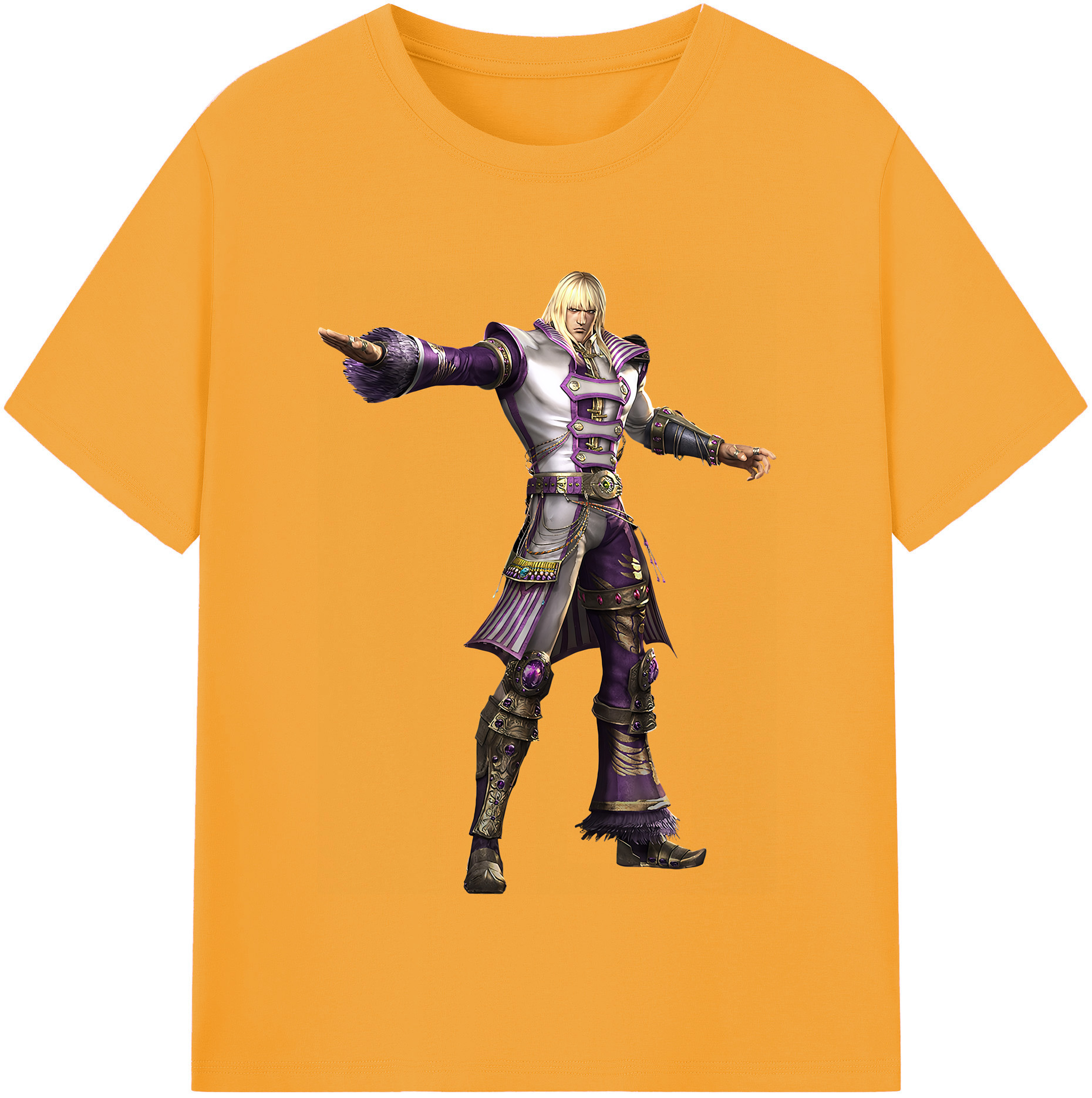 （画像用） 北斗の拳 Fist of the North Star レディースカジュアルプリントTシャツ（綿100％）