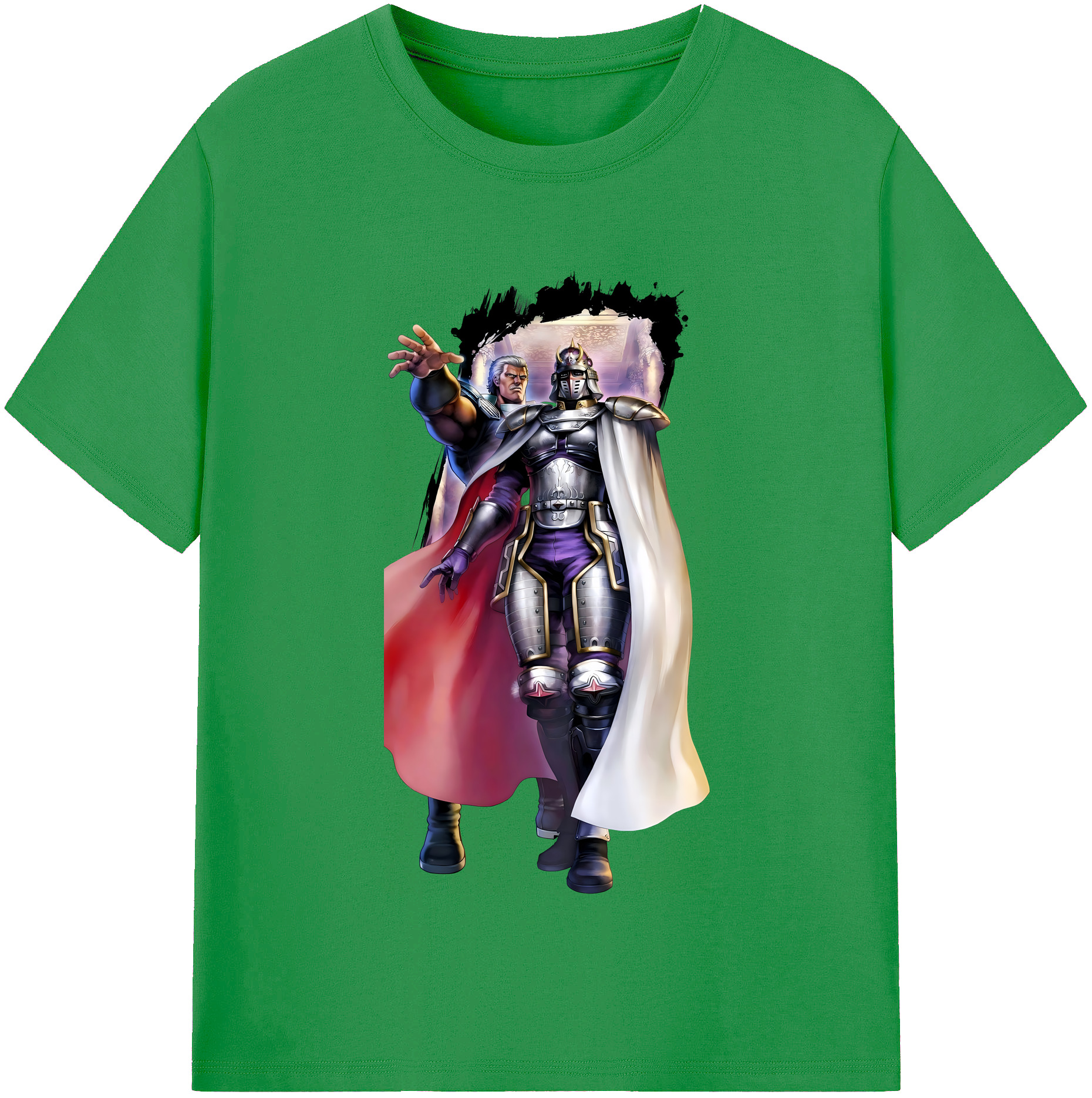（画像用） 北斗の拳 Fist of the North Star レディースカジュアルプリントTシャツ（綿100％）
