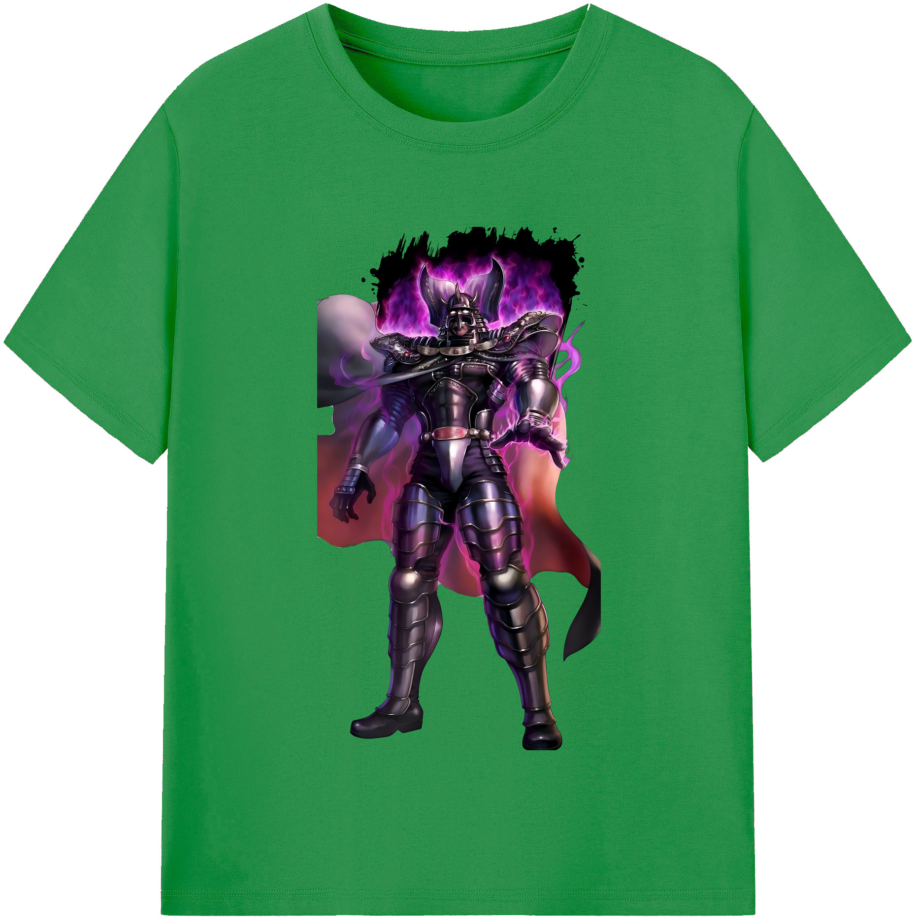 （画像用） 北斗の拳 Fist of the North Star レディースカジュアルプリントTシャツ（綿100％）