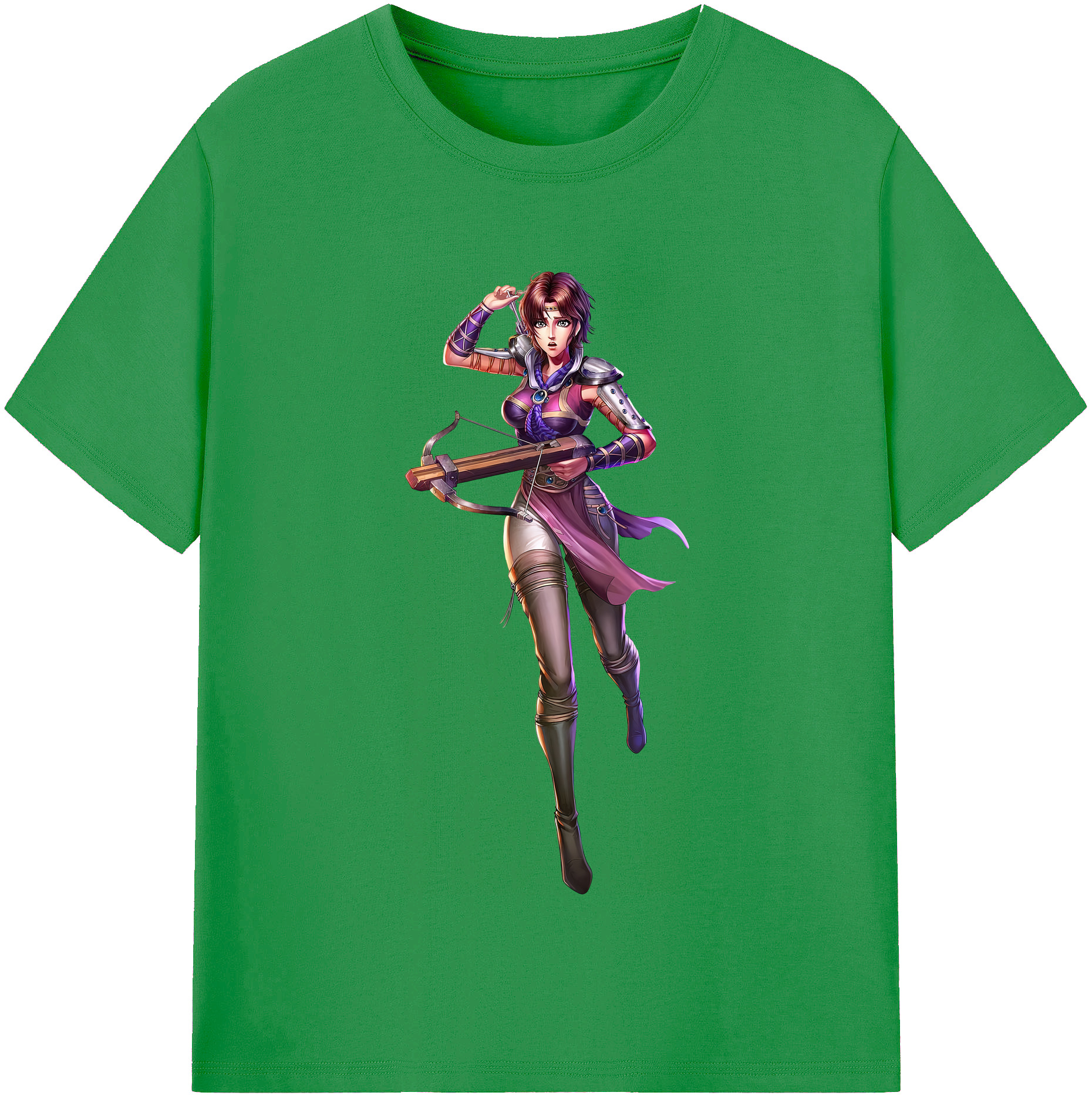 （画像用） 北斗の拳 Fist of the North Star レディースカジュアルプリントTシャツ（綿100％）