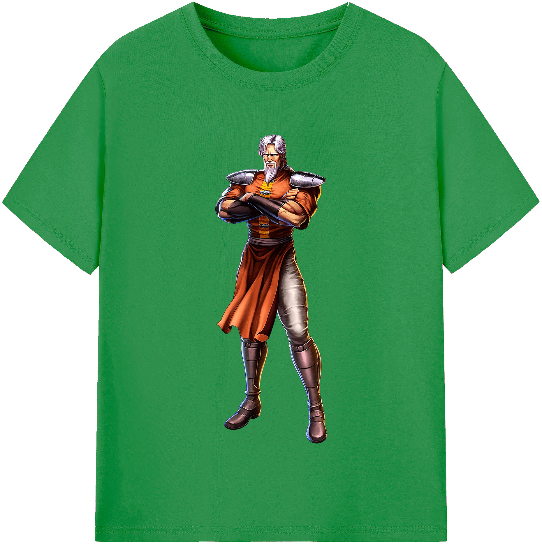 （画像用） 北斗の拳 Fist of the North Star レディースカジュアルプリントTシャツ（綿100％）